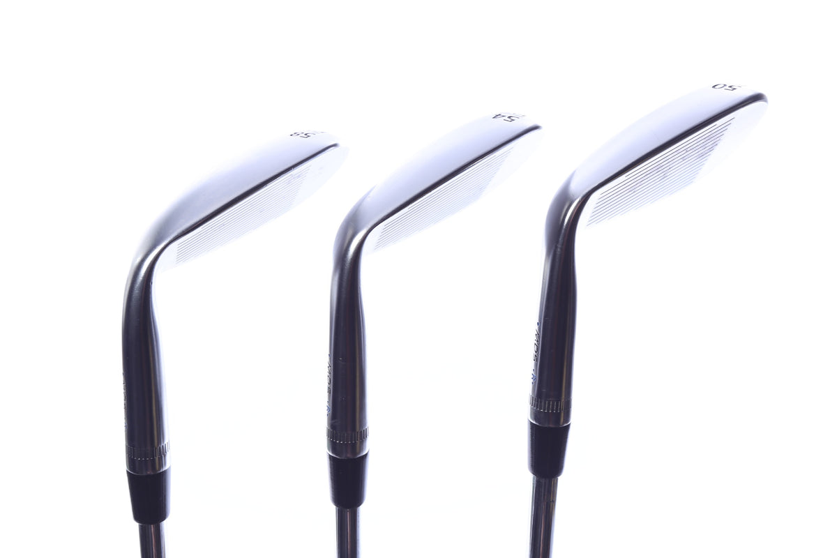 Used Callaway JAWS MD5 Chrome Wedge Set - Right-Handed - 50*, 54*, 58* - Wedge Flex
