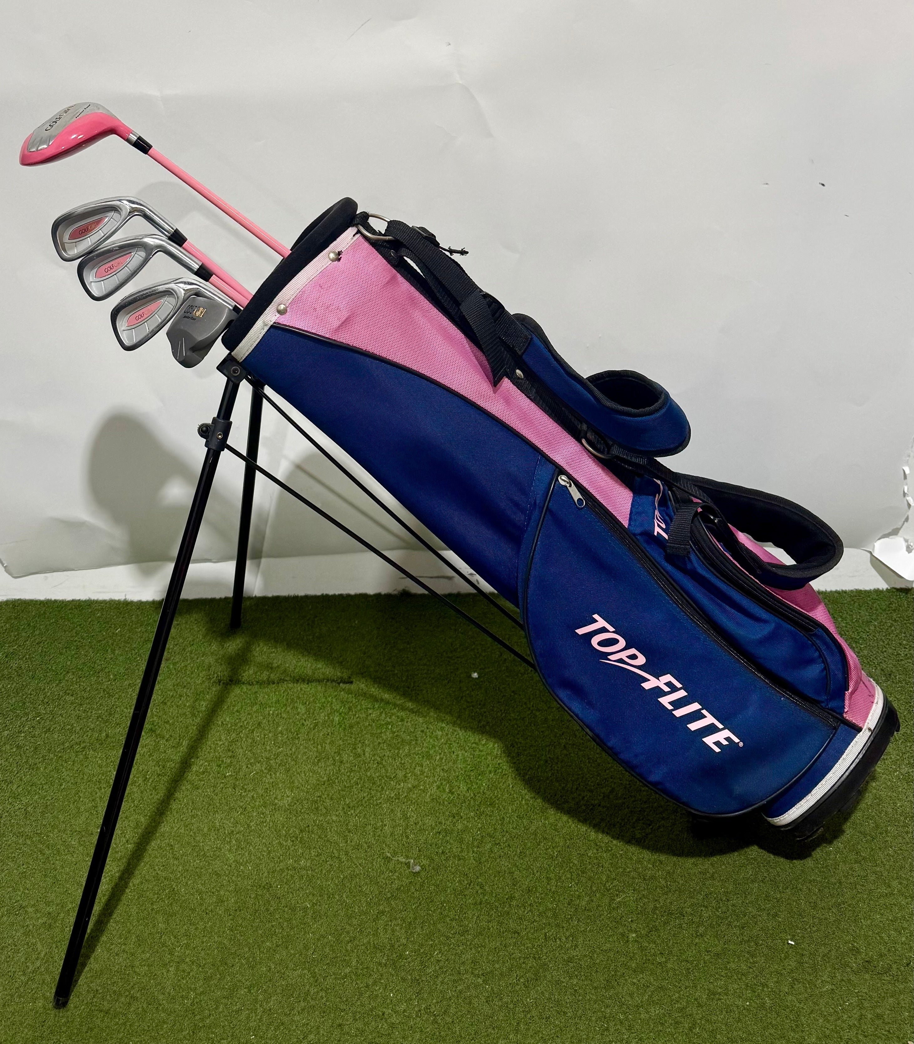 Wholesale Lot of Kids Sets - Right-Handed Golf Girl and Topflight Clubs-Next Round