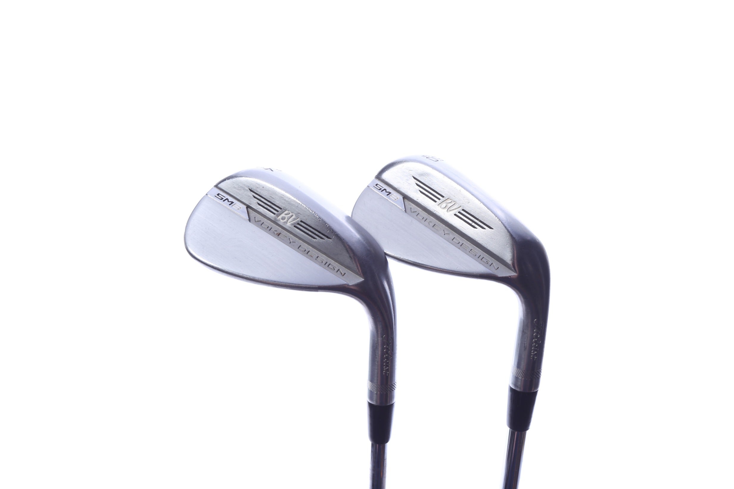 Used Titleist Vokey SM8 Tour Chrome Wedge Set - Right-Handed - 50*, 54* - Wedge Flex