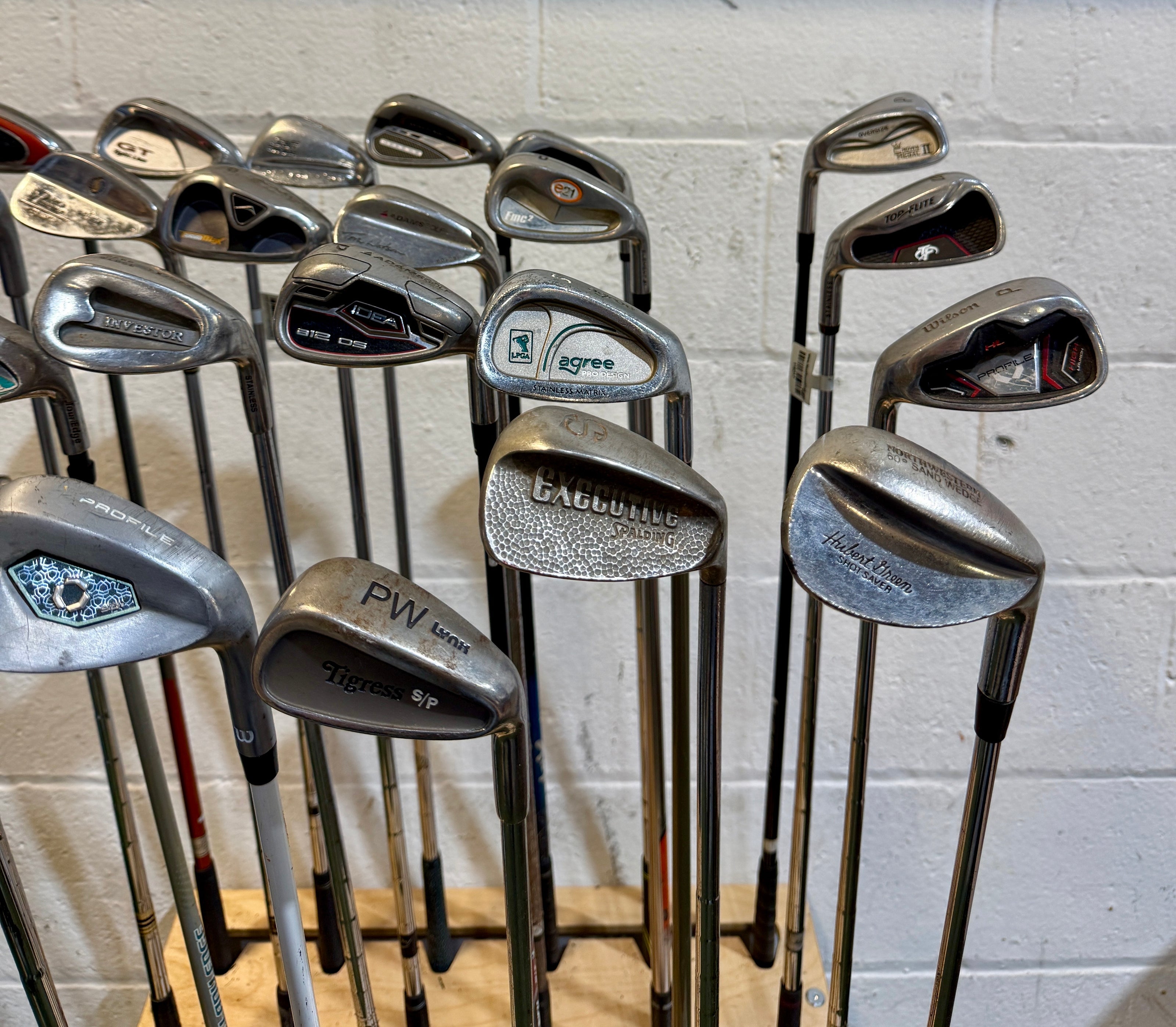 Wholesale Lot of 45 Golf Clubs - Assorted Wedges - RH/LH - Various Flexes-Next Round