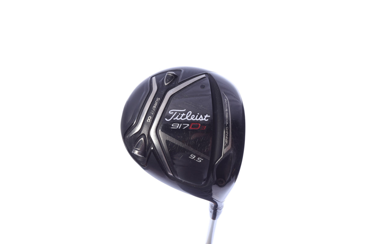 Used Titleist 917 D3 Driver - 9.5 Degrees - Extra Stiff Flex Aldila Rogue 95 MSI - Right-Handed