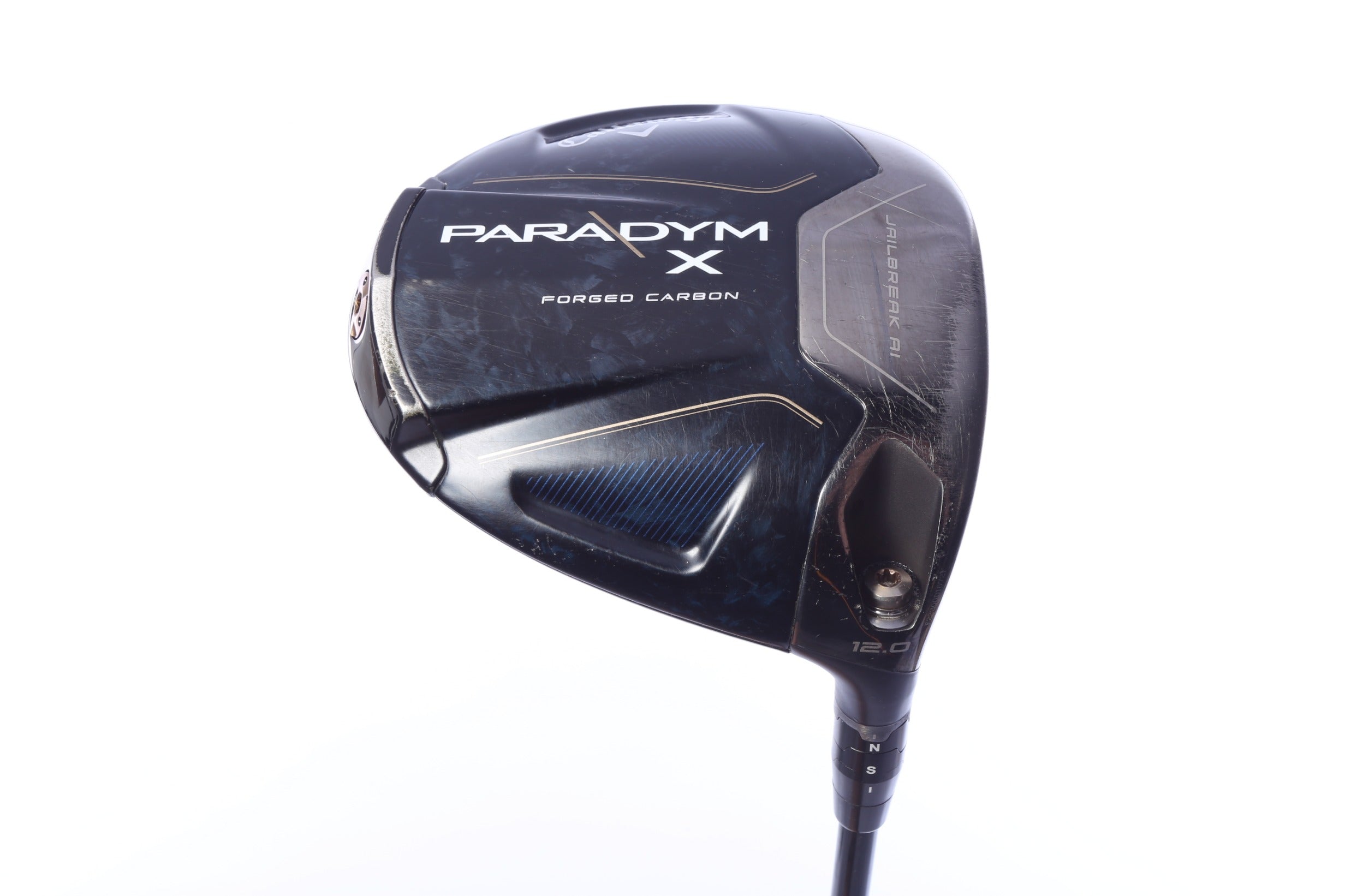 Used Callaway Paradym X Driver - 12 Degrees - Ladies Flex Mitsubishi Kuro Kage - Right-Handed