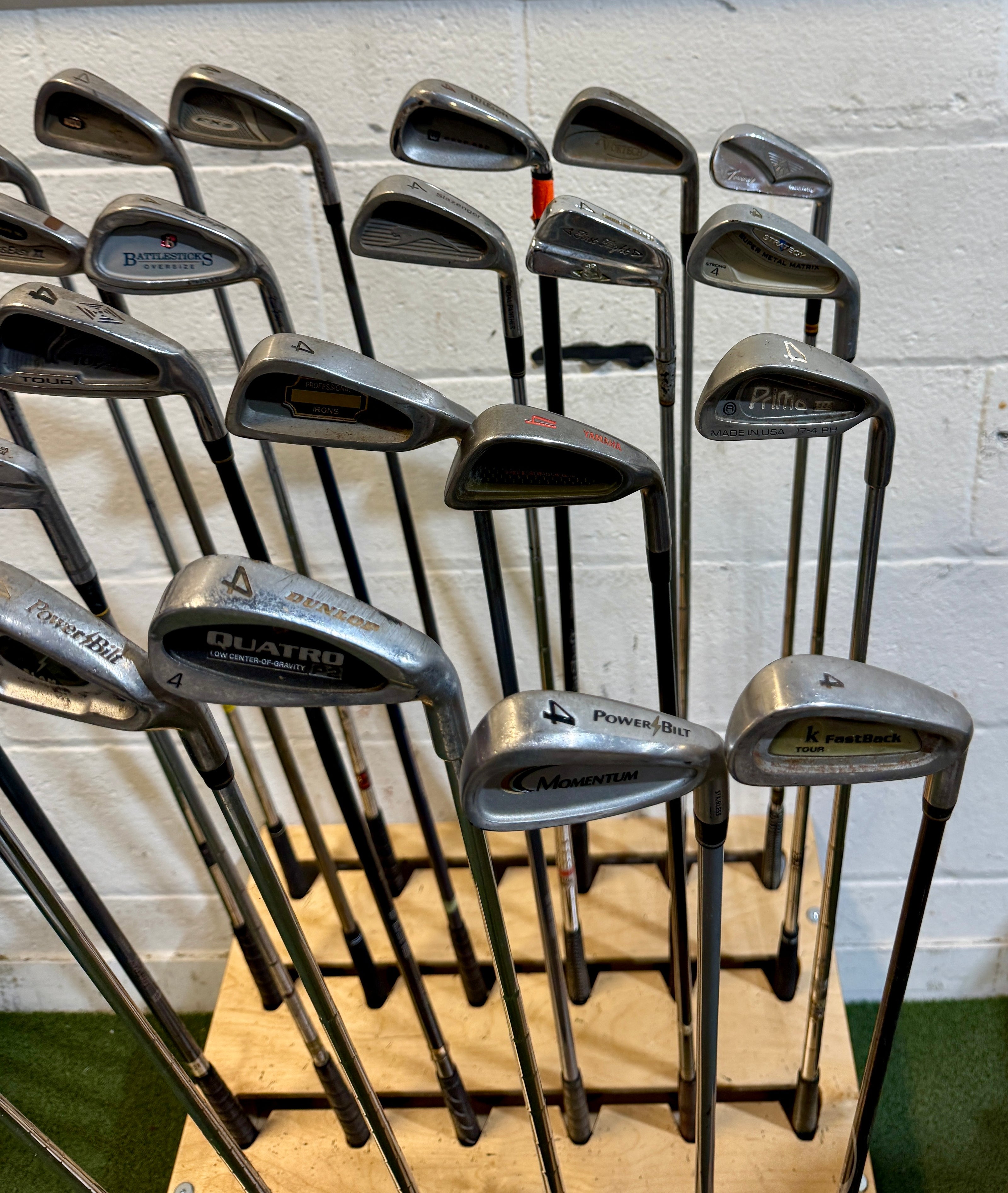 Wholesale Lot of 45 Golf Clubs - Assorted Single Irons-Next Round