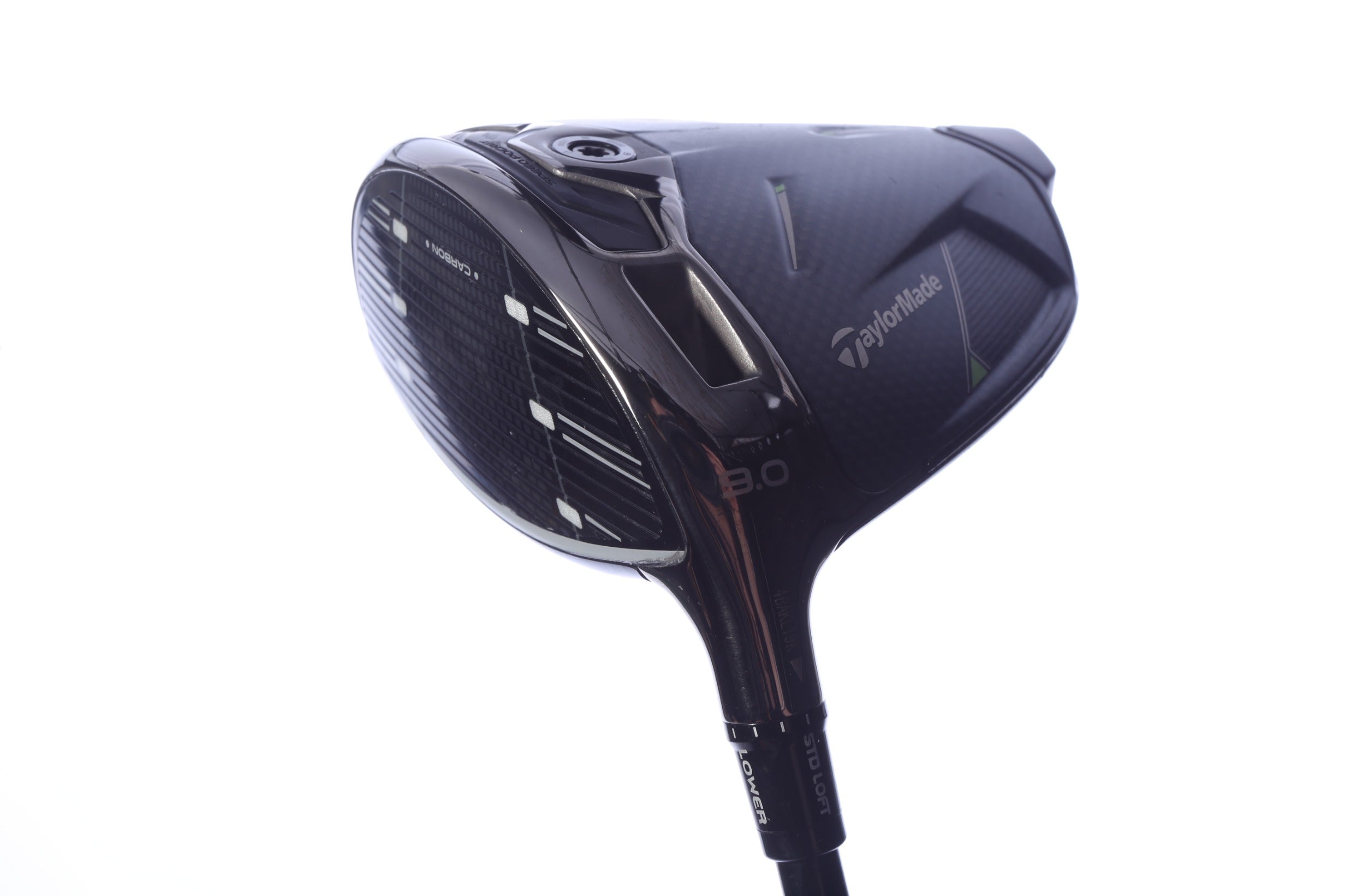 Used TaylorMade Qi35 MAX Driver - 9 Degrees - Stiff Flex Project X HZRDUS Red RDX - Left-Handed