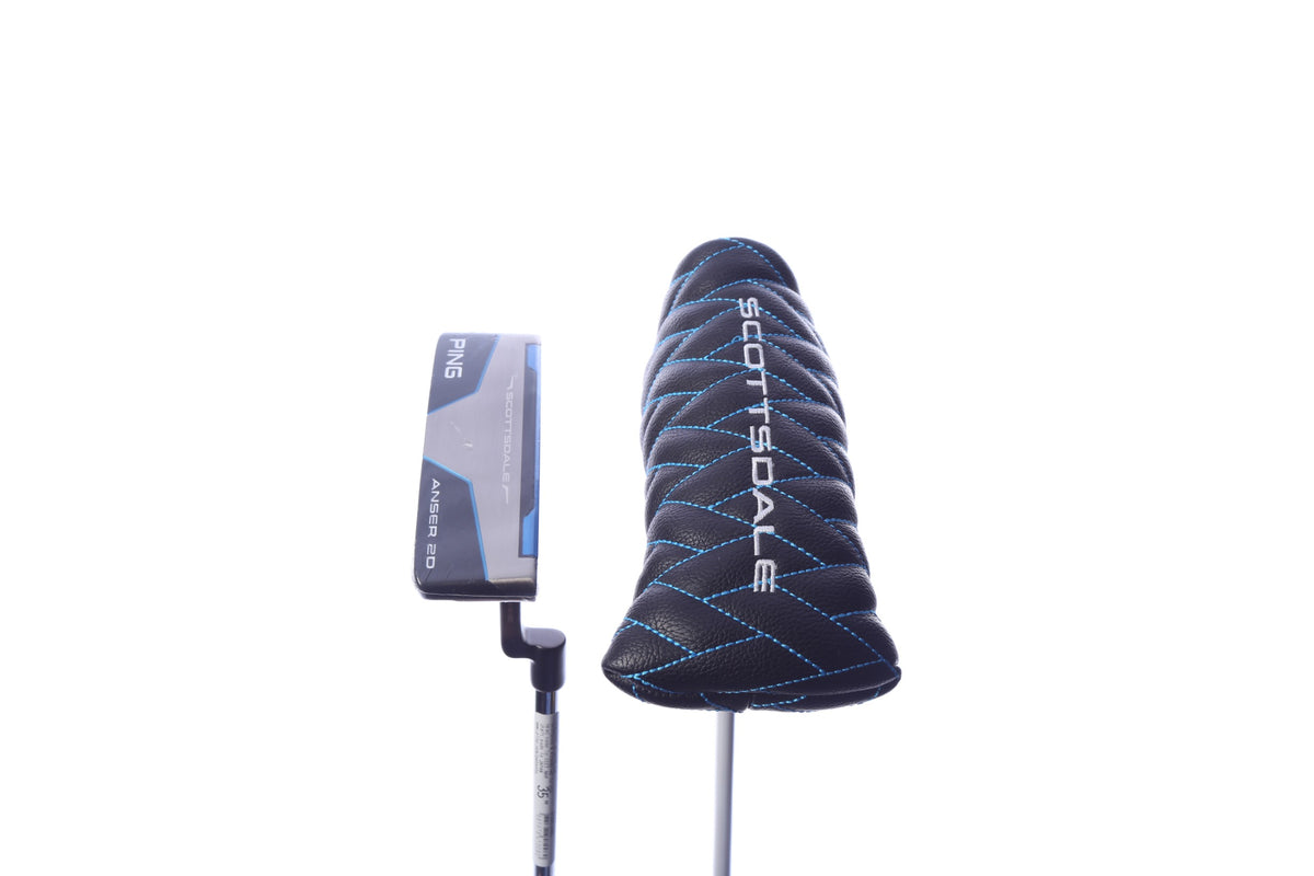 Used Ping 2025 Scottsdale Anser 2D Putter - Right-Handed - 35 in - Blade-Next Round