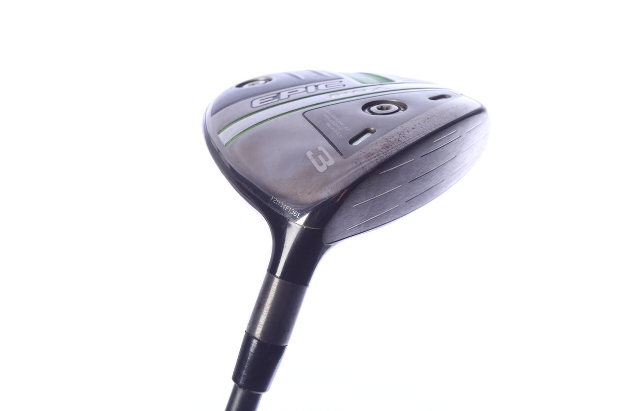 Used Callaway Epic MAX 3-Wood - Right-Handed - 15 Degrees - Stiff Flex