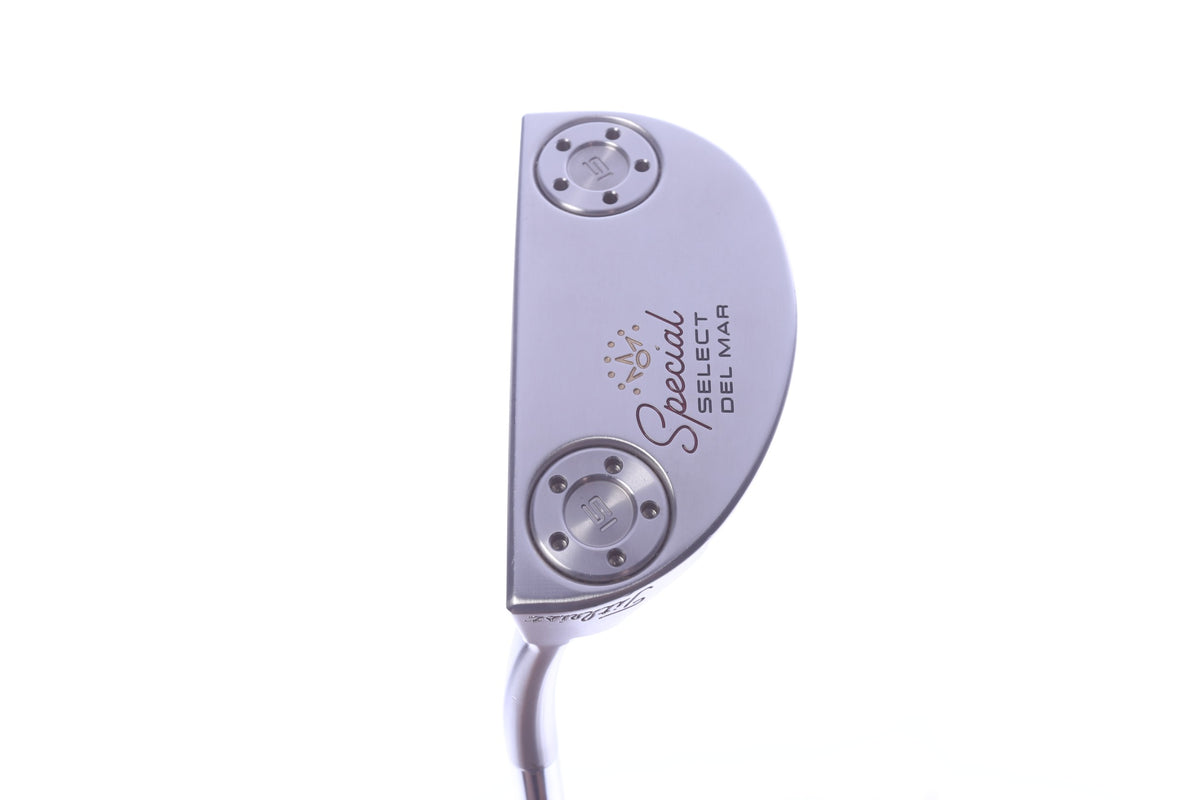 Used Titleist Scotty Cameron Special Select Del Mar Putter - Left-Handed - 34 in - Mid-mallet