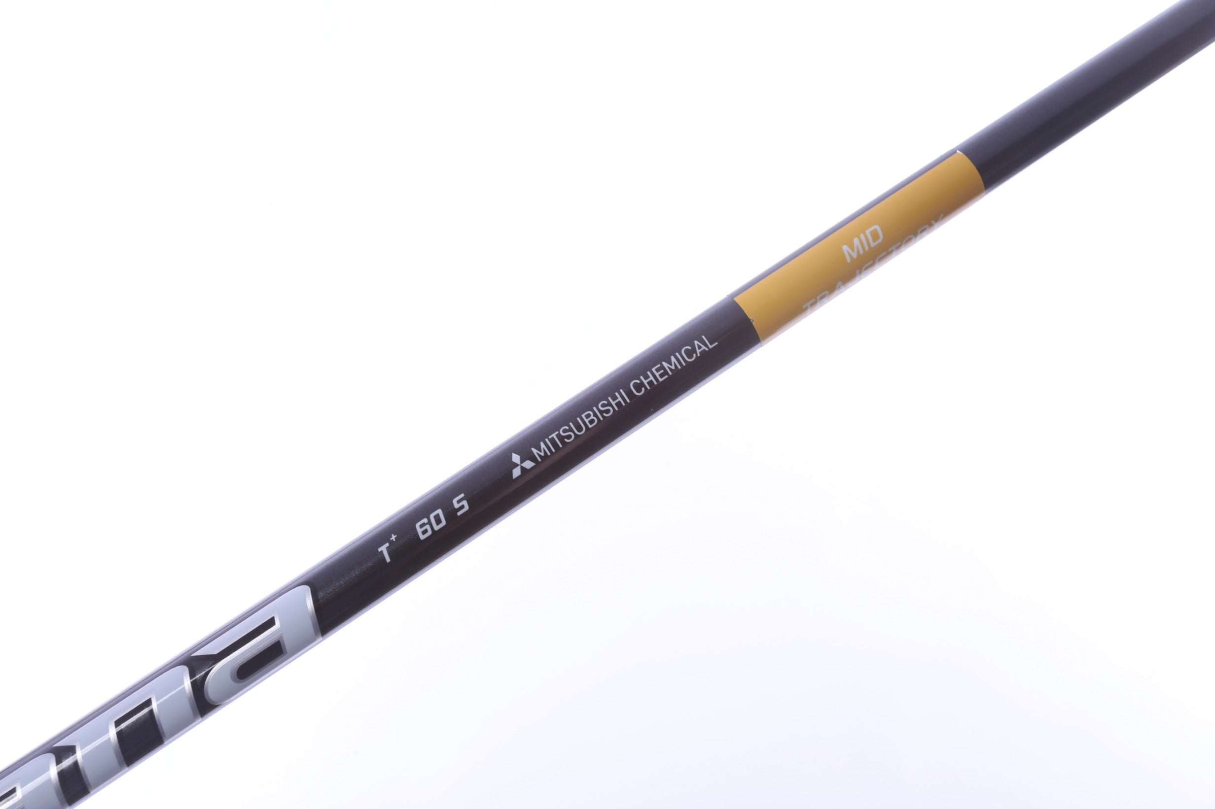 Used Mitsubishi Diamana T+ Driver Shaft Stiff Flex Graphite - 44.25 in - TaylorMade M Adapter-Next Round