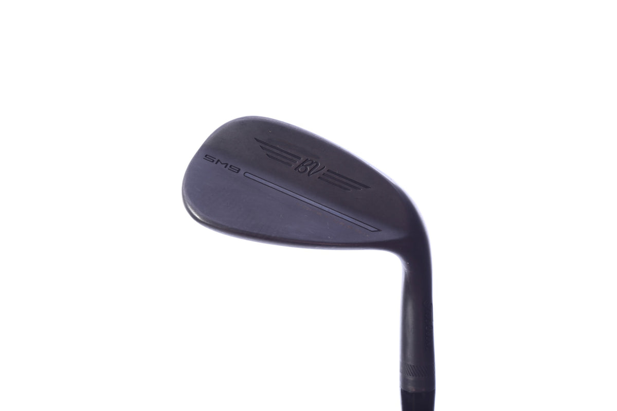 Used Titleist Vokey SM9 Jet Black Gap Wedge - Right-Handed - 50 Degrees - Stiff Flex
