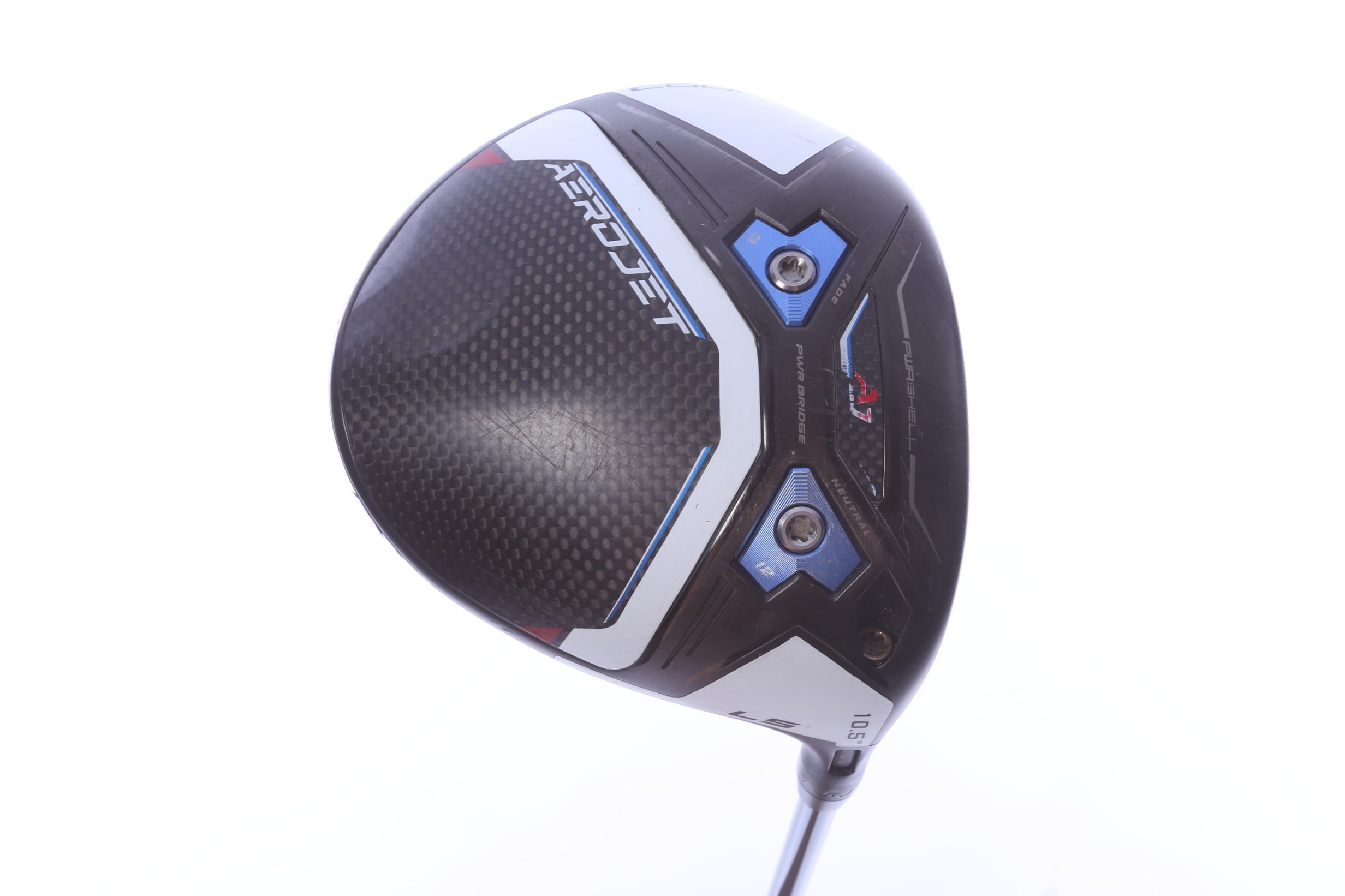 Used Cobra AeroJet LS Driver - 10.5 Degrees - Stiff Flex UST Mamiya LIN-Q M40X - Right-Handed-Next Round