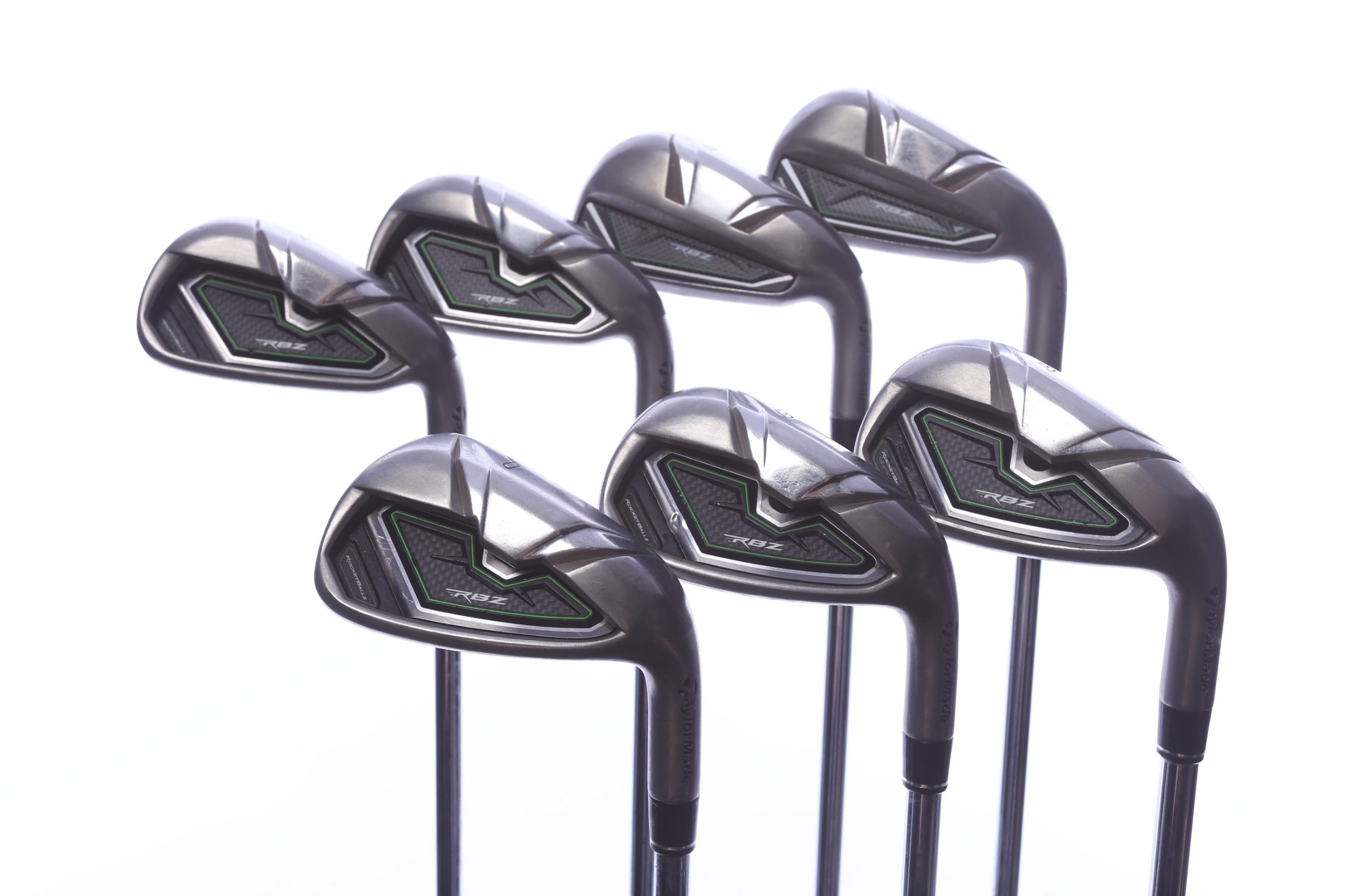 Used TaylorMade RBZ Pro Combo Iron Set - Right-Handed - 4-PW - Stiff Flex