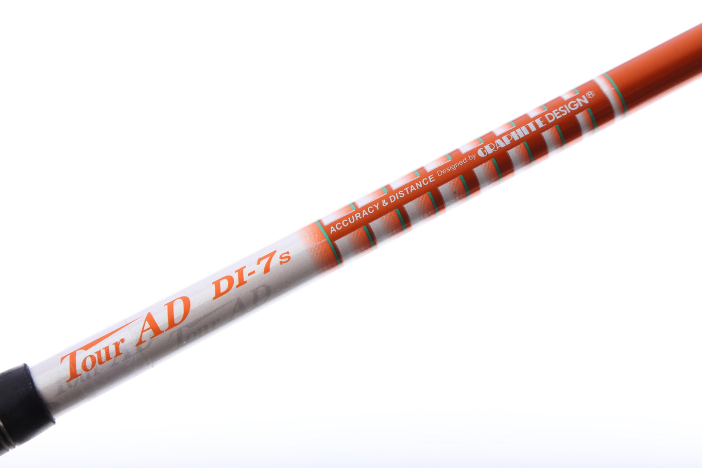 Used Graphite Design Tour Ad Di-7 Black Stiff Graphite Fairway Wood Shaft - 41.75 in - Taylormade Adapter-Next Round