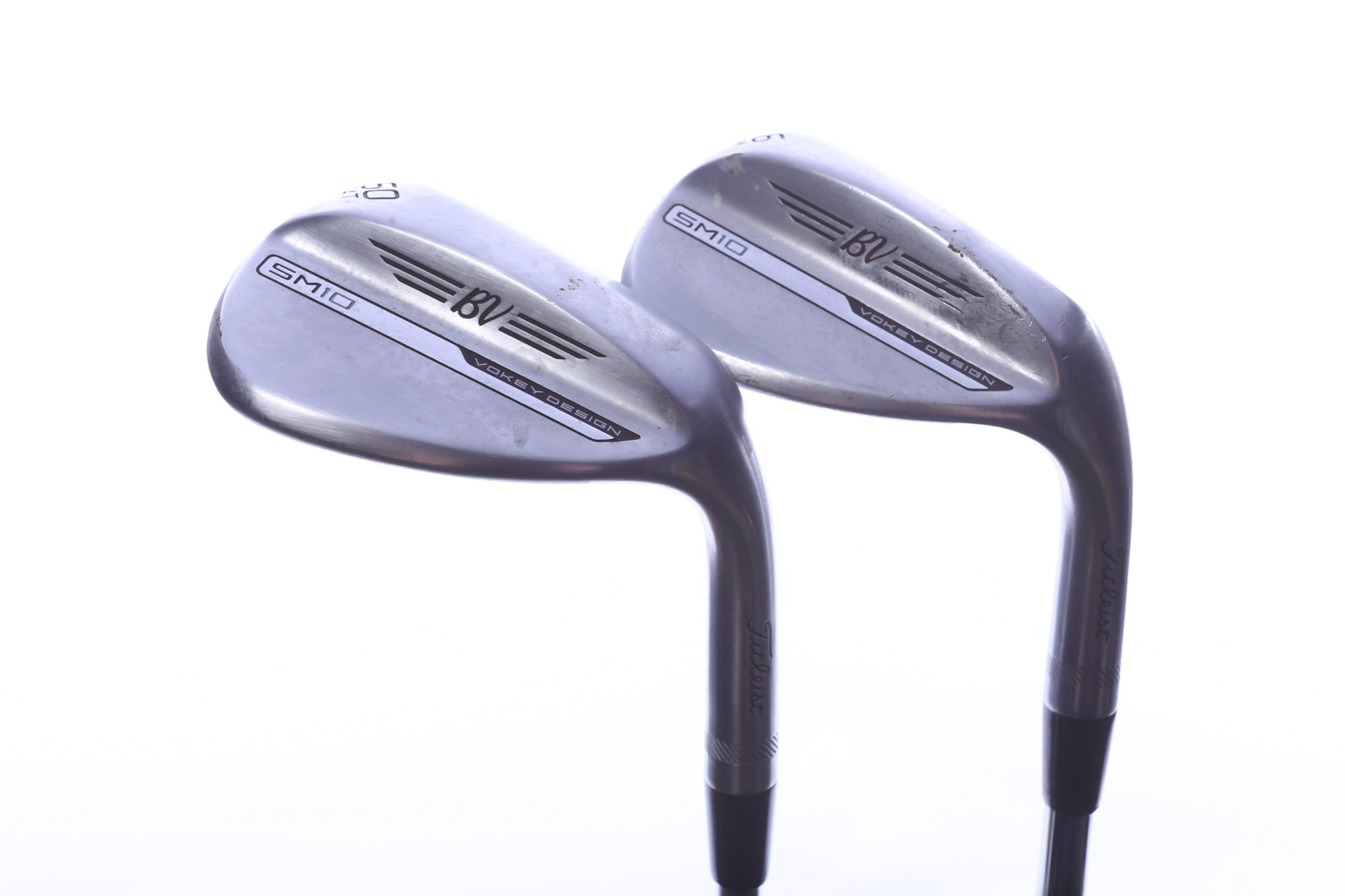 Used Titleist Vokey SM10 Tour Chrome Wedge Set - Right-Handed - 56*, 60* - Wedge Flex
