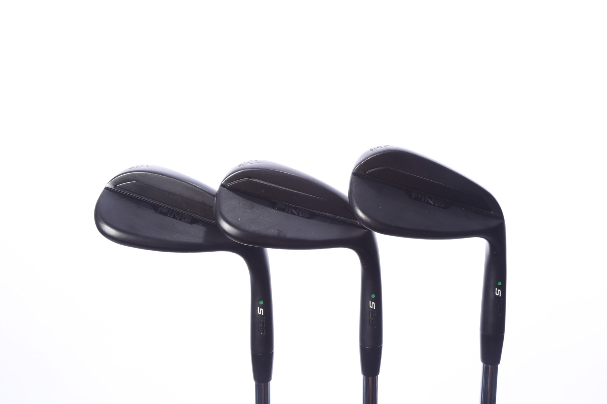 Used Ping s159 Midnight Wedge Set - Right-Handed - 50*, 54*, 58* - Regular Flex-Next Round