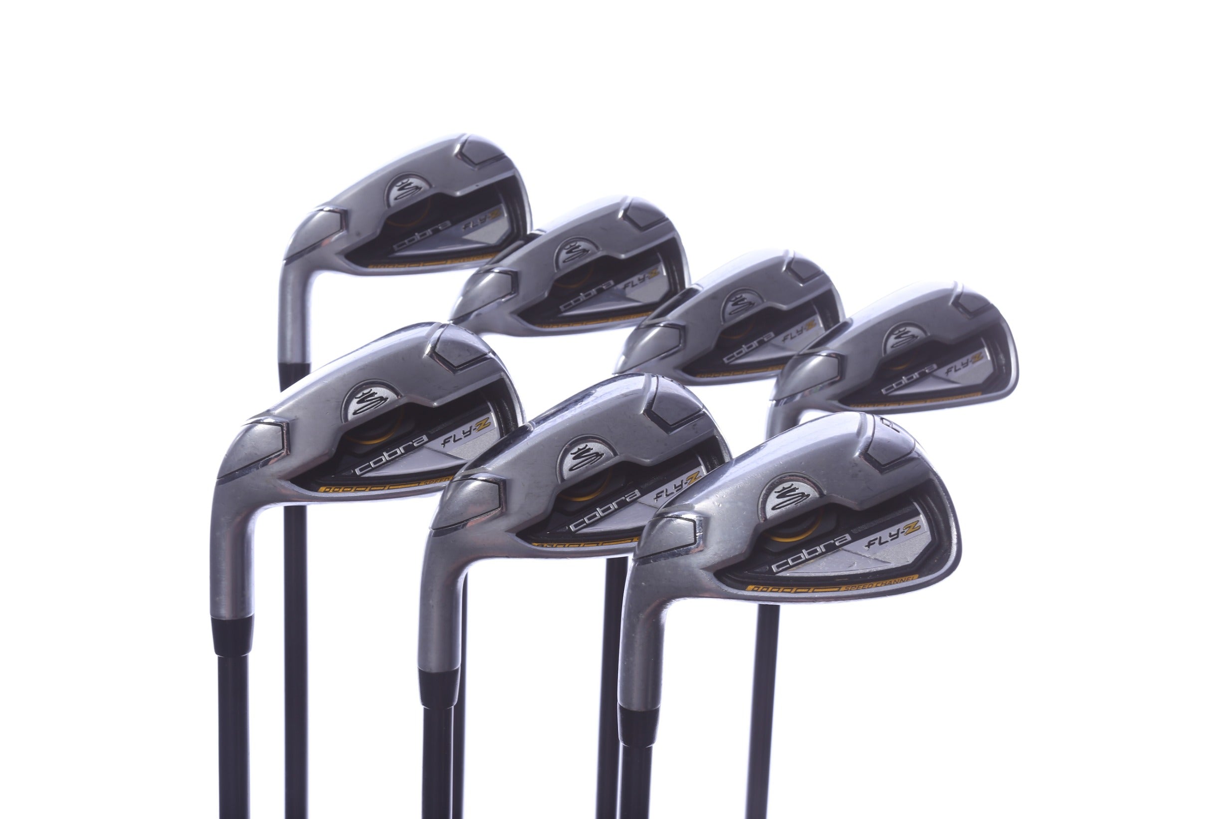 Used Cobra Fly-Z Iron Set - Left-Handed - 4-PW - Regular Flex