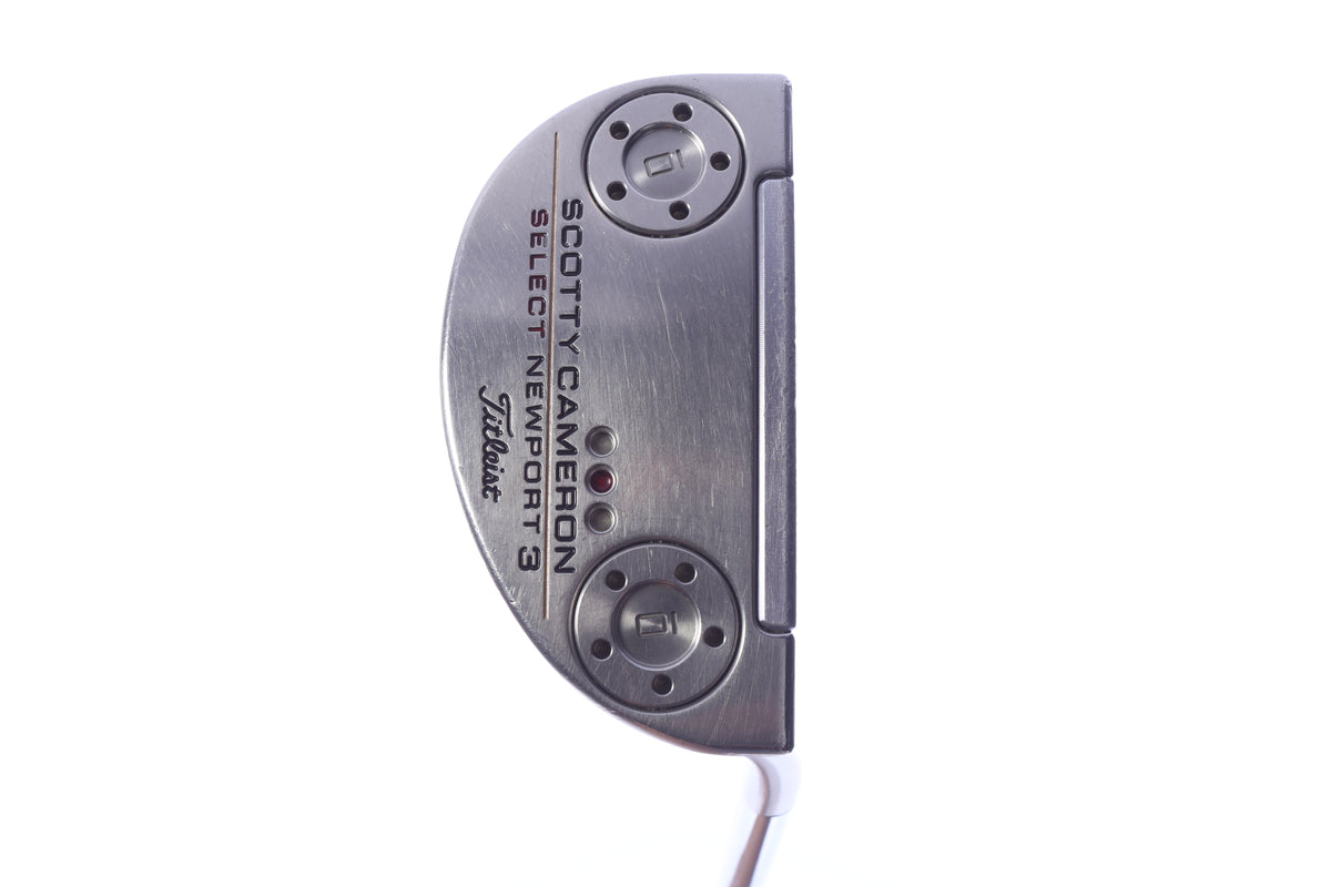 Used Titleist Scotty Cameron Select Newport 3 Putter - Right-Handed - 35 in - Mid-mallet-Next Round