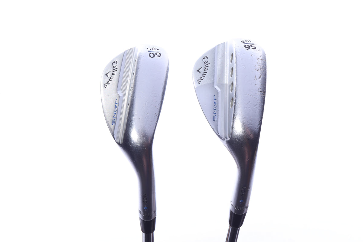 Used Callaway JAWS MD5 Chrome Wedge Set - Right-Handed - 56*, 60* - Wedge Flex