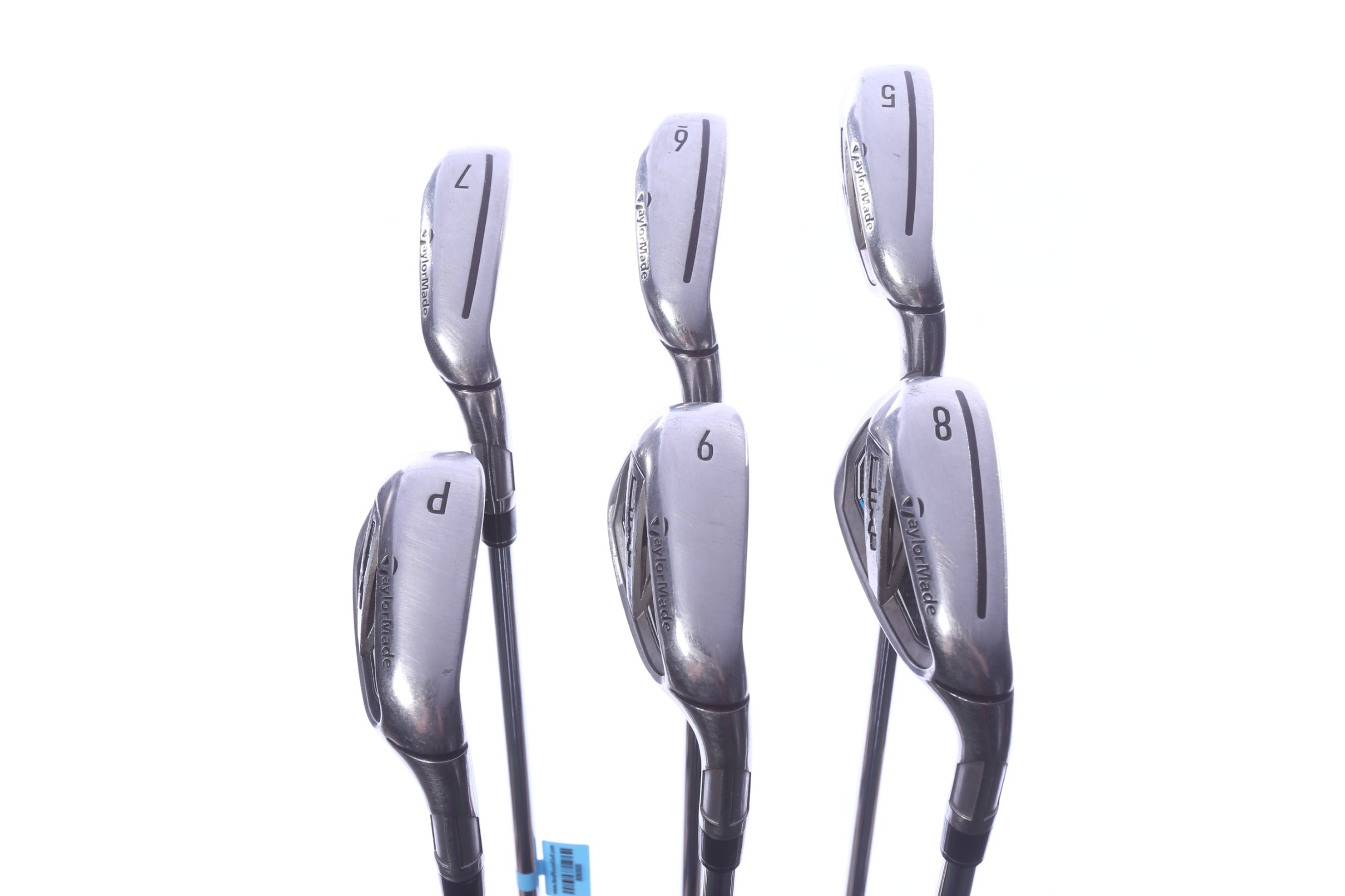 Used TaylorMade SIM2 MAX OS Iron Set - Right-Handed - 5-PW - Stiff Flex