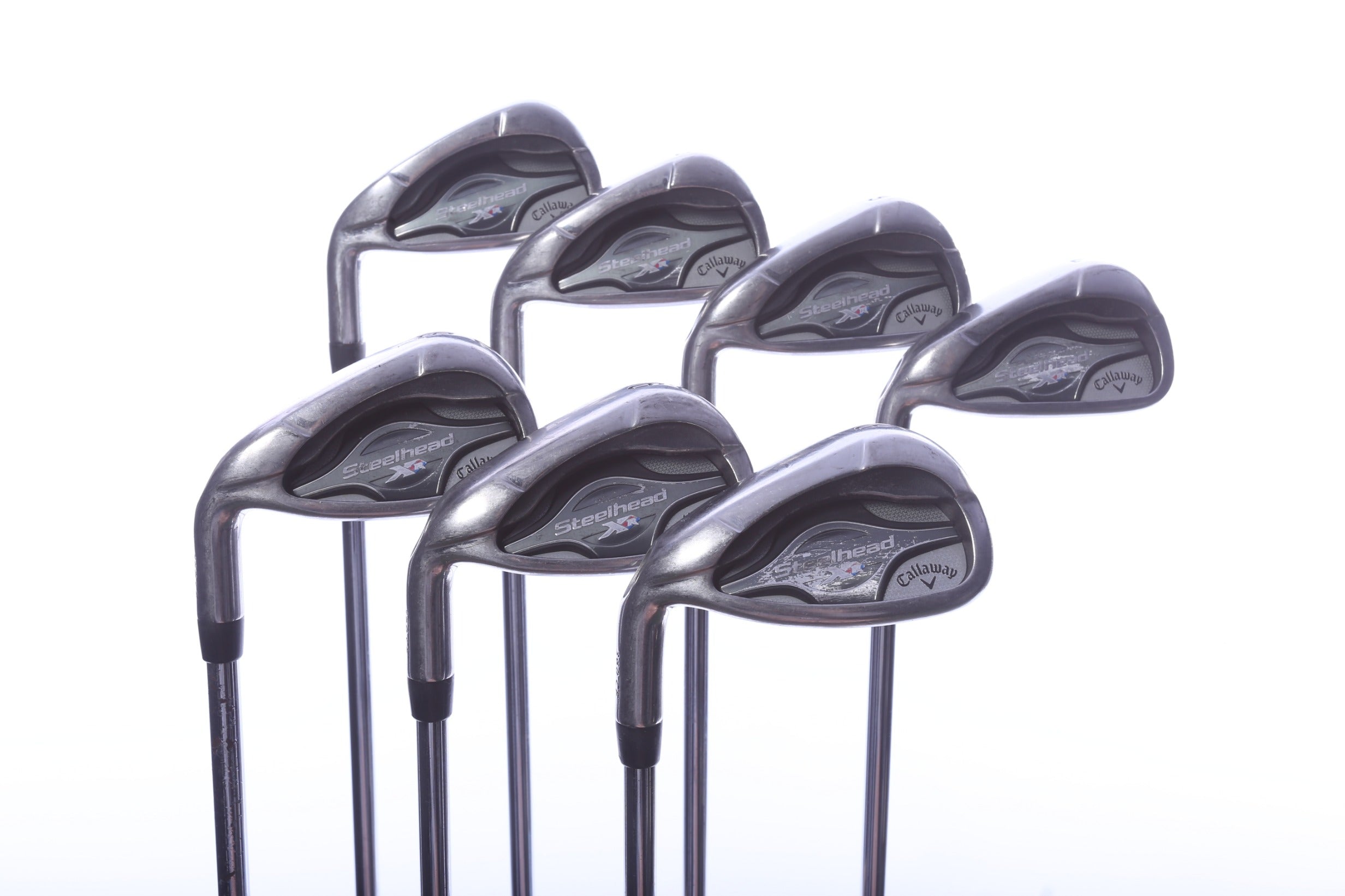 Used Callaway Steelhead XR Iron Set - Left-Handed - 4-PW - Stiff Flex