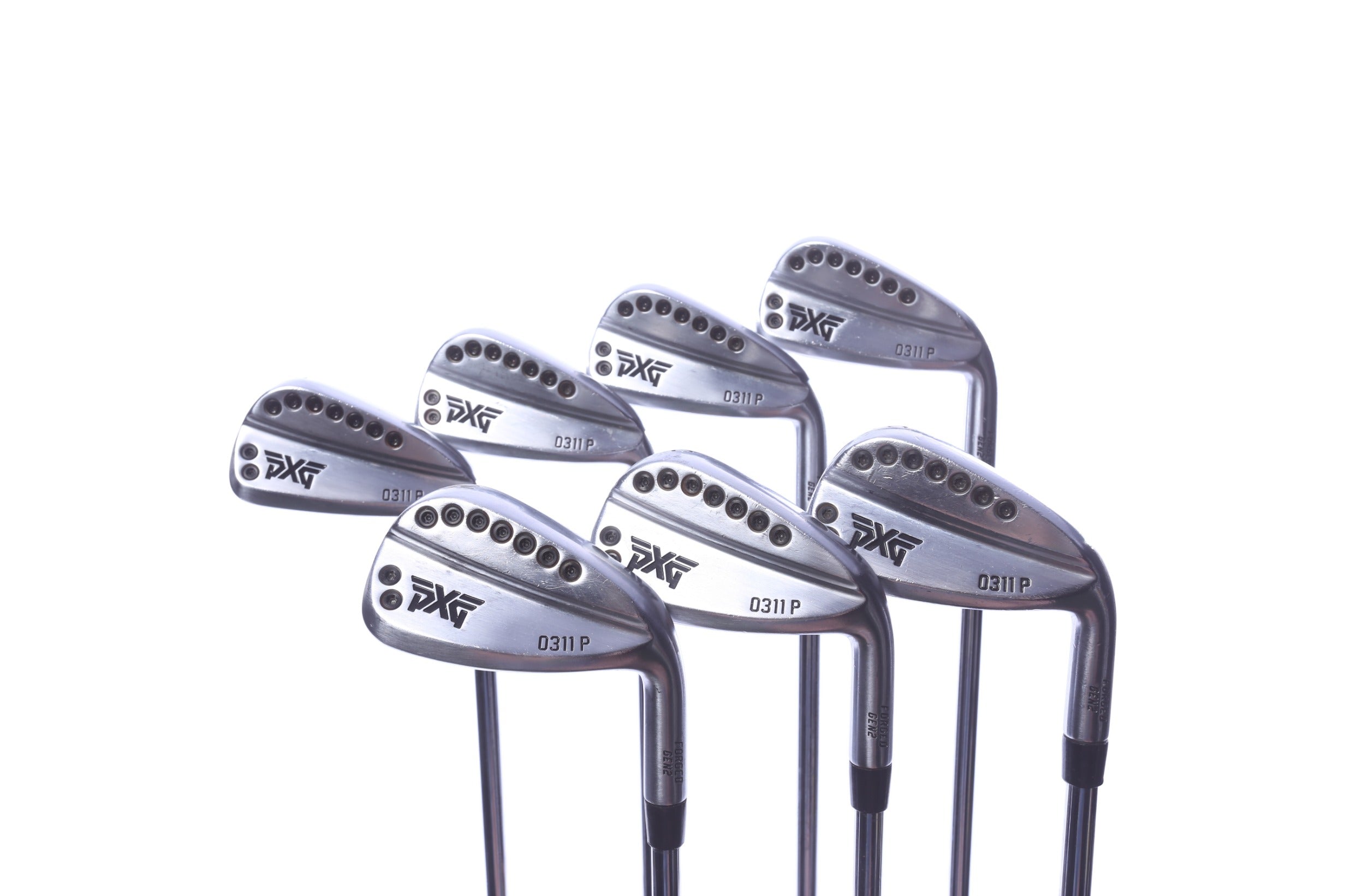Used PXG 0311 P GEN2 Chrome Iron Set - Right-Handed - 4-PW - Regular Flex