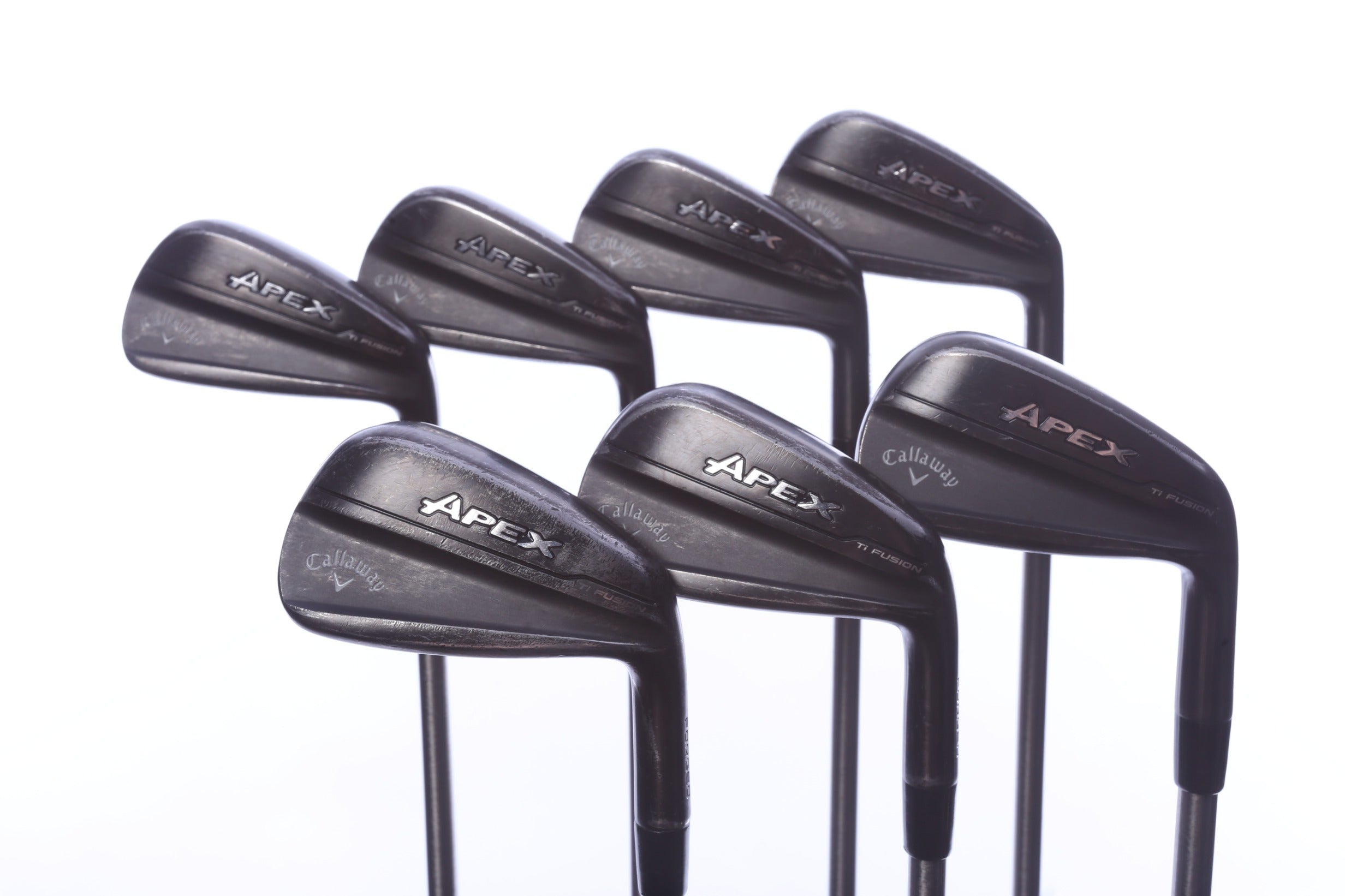 Used Callaway Apex TiFusion Iron Set - Right-Handed - 4-PW - Stiff Flex-Next Round