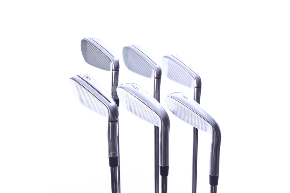 Used TaylorMade Qi Iron Set - Left-Handed - 5-PW - Stiff Flex