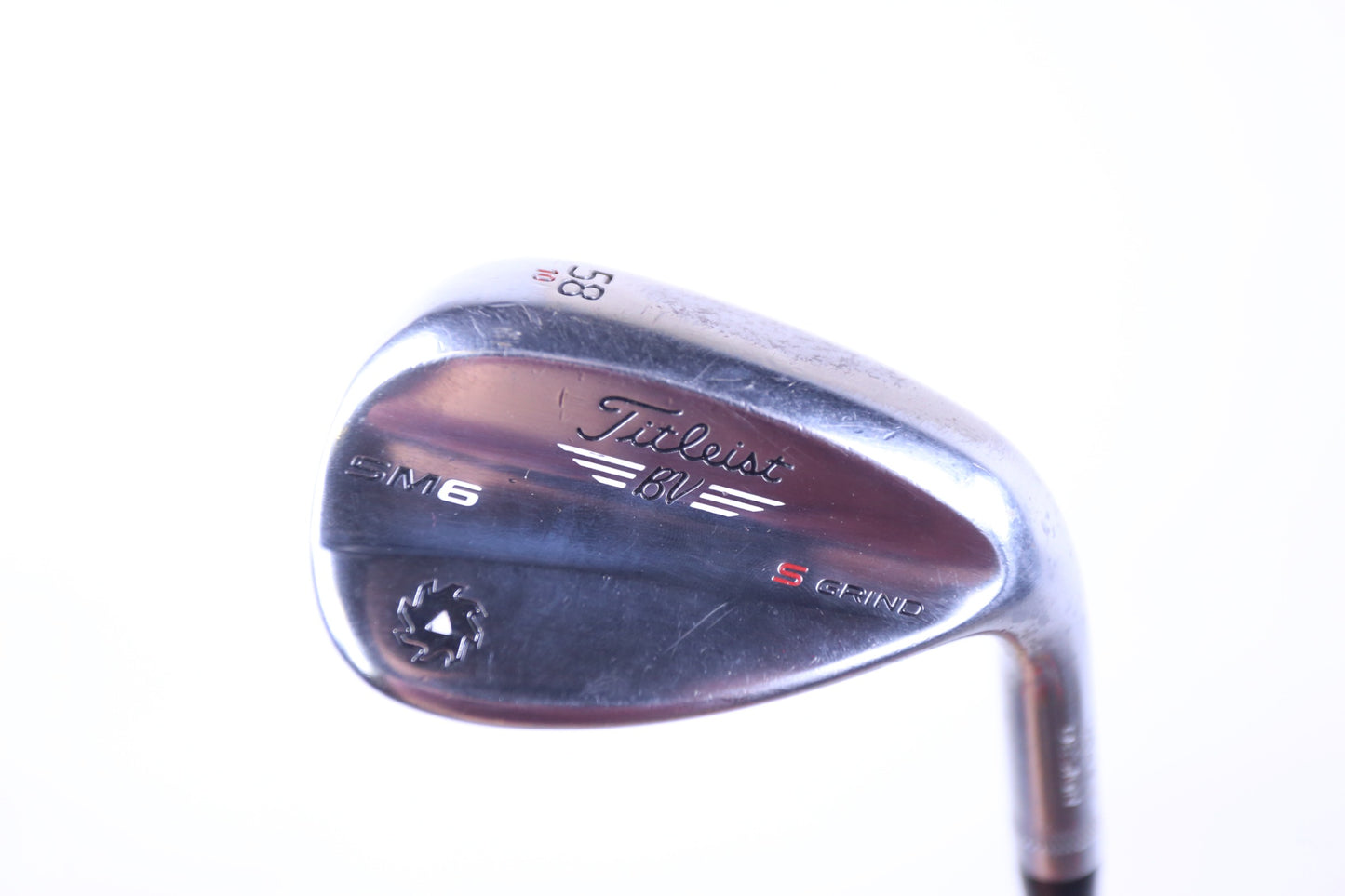 Used Titleist Vokey SM6 Tour Chrome Sand Wedge - Right-Handed - 58 Degrees - Wedge Flex-Next Round