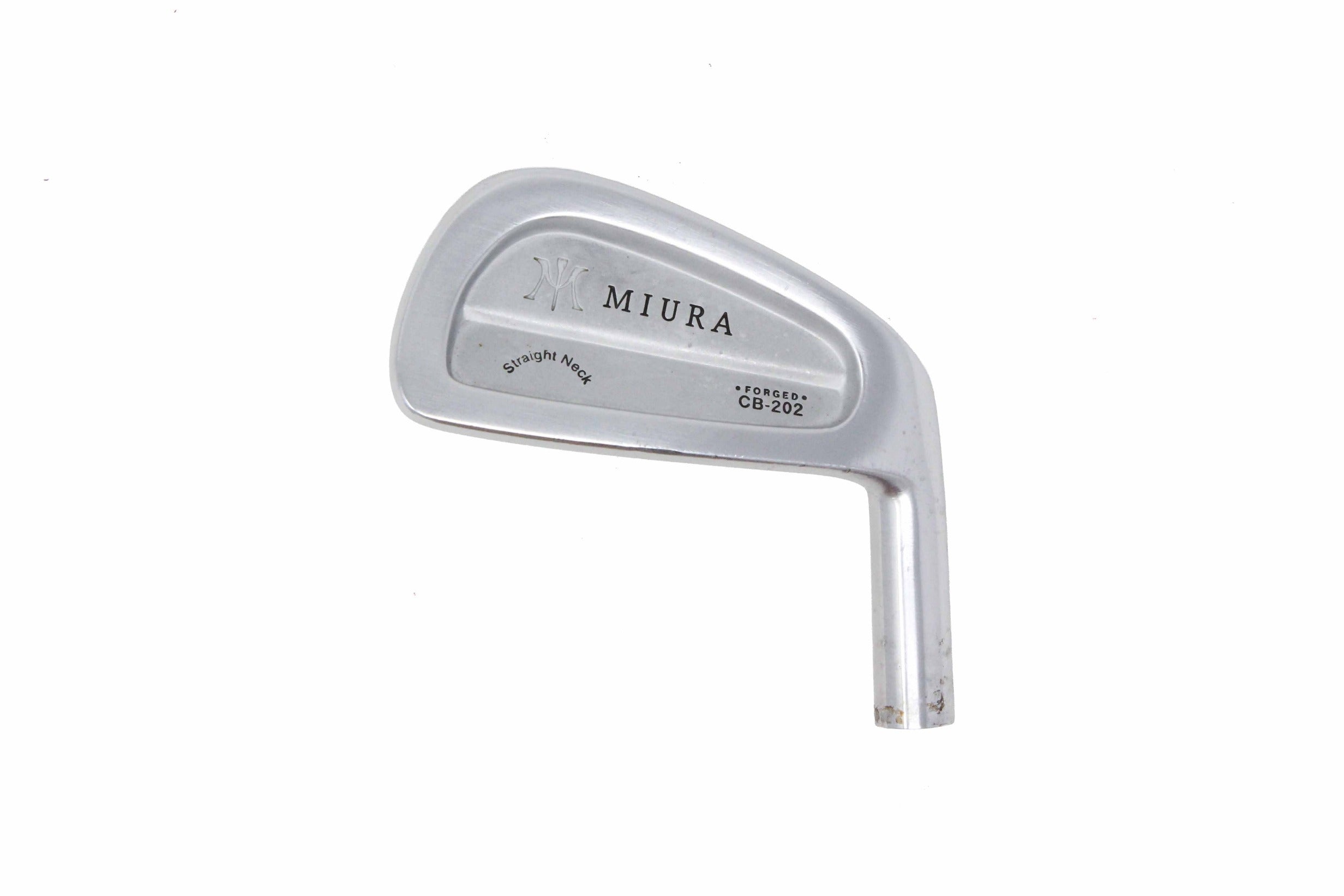 Used Miura Straight Neck CB-202 6-Iron - HEAD ONLY - Right-Handed - Degrees-Next Round
