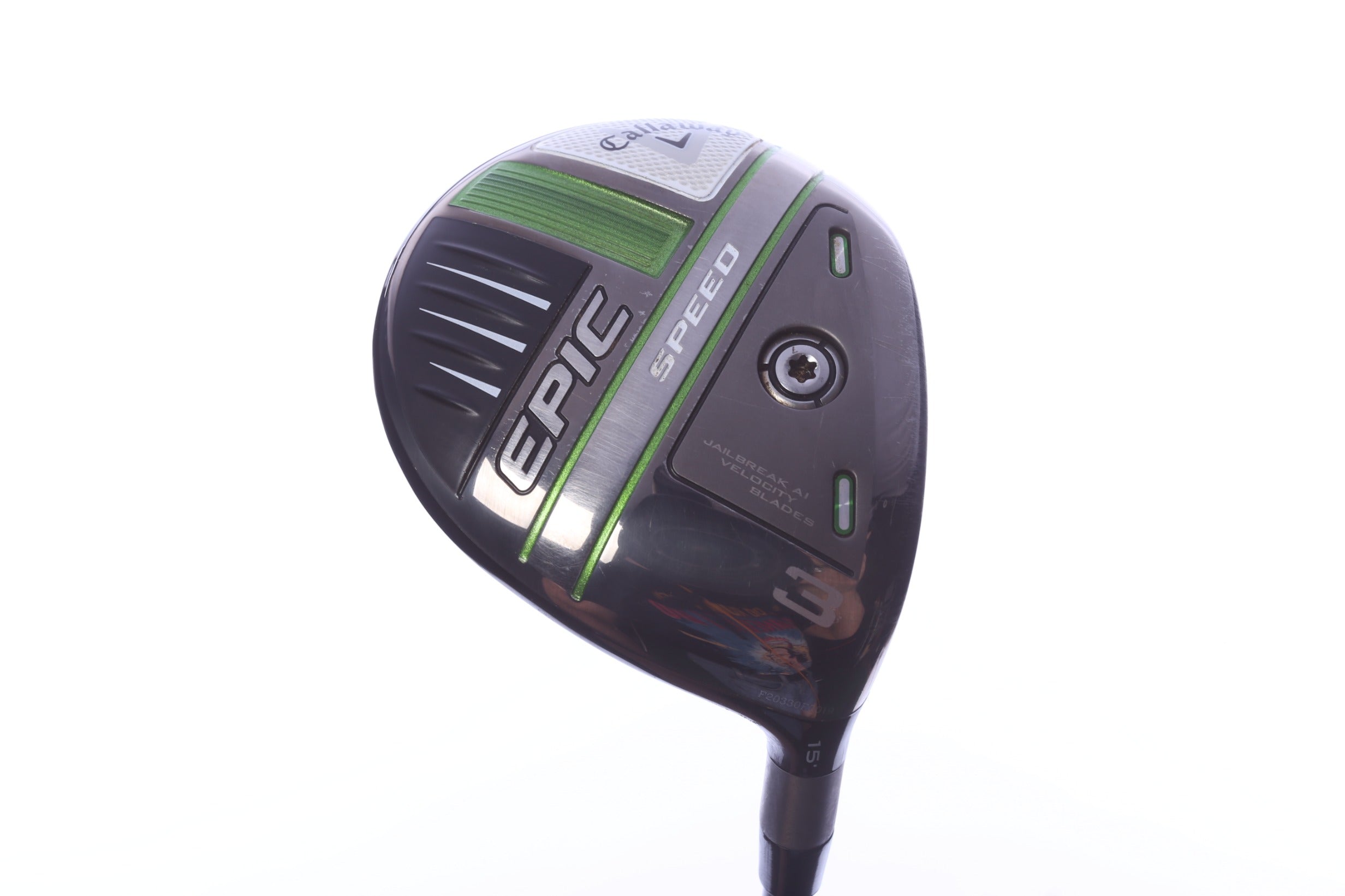 Used Callaway Epic Speed 3-Wood - Right-Handed - 15 Degrees - Extra Stiff Flex