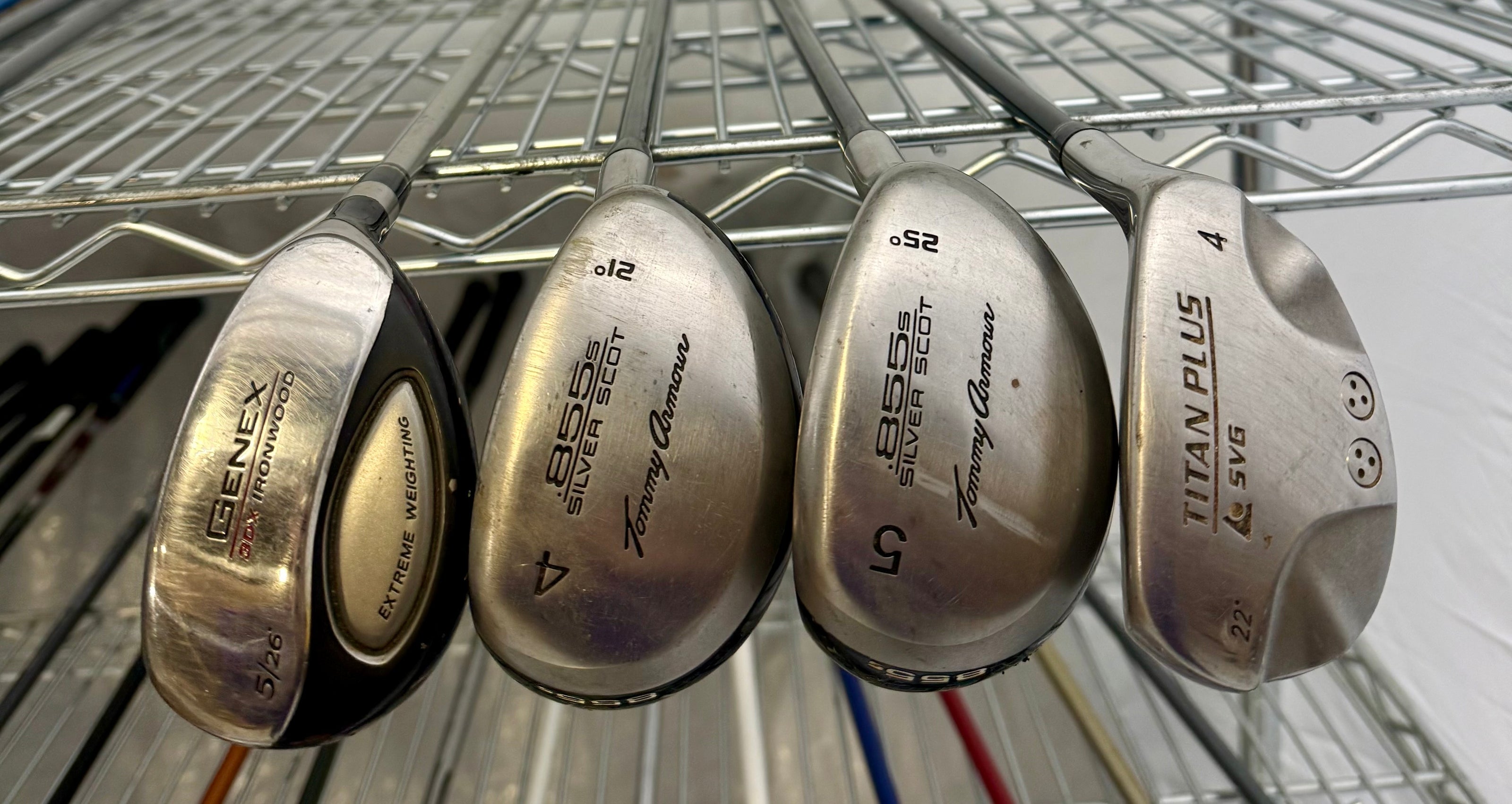 Wholesale Lot of 40 Golf Clubs - Assorted Hybrids-Next Round
