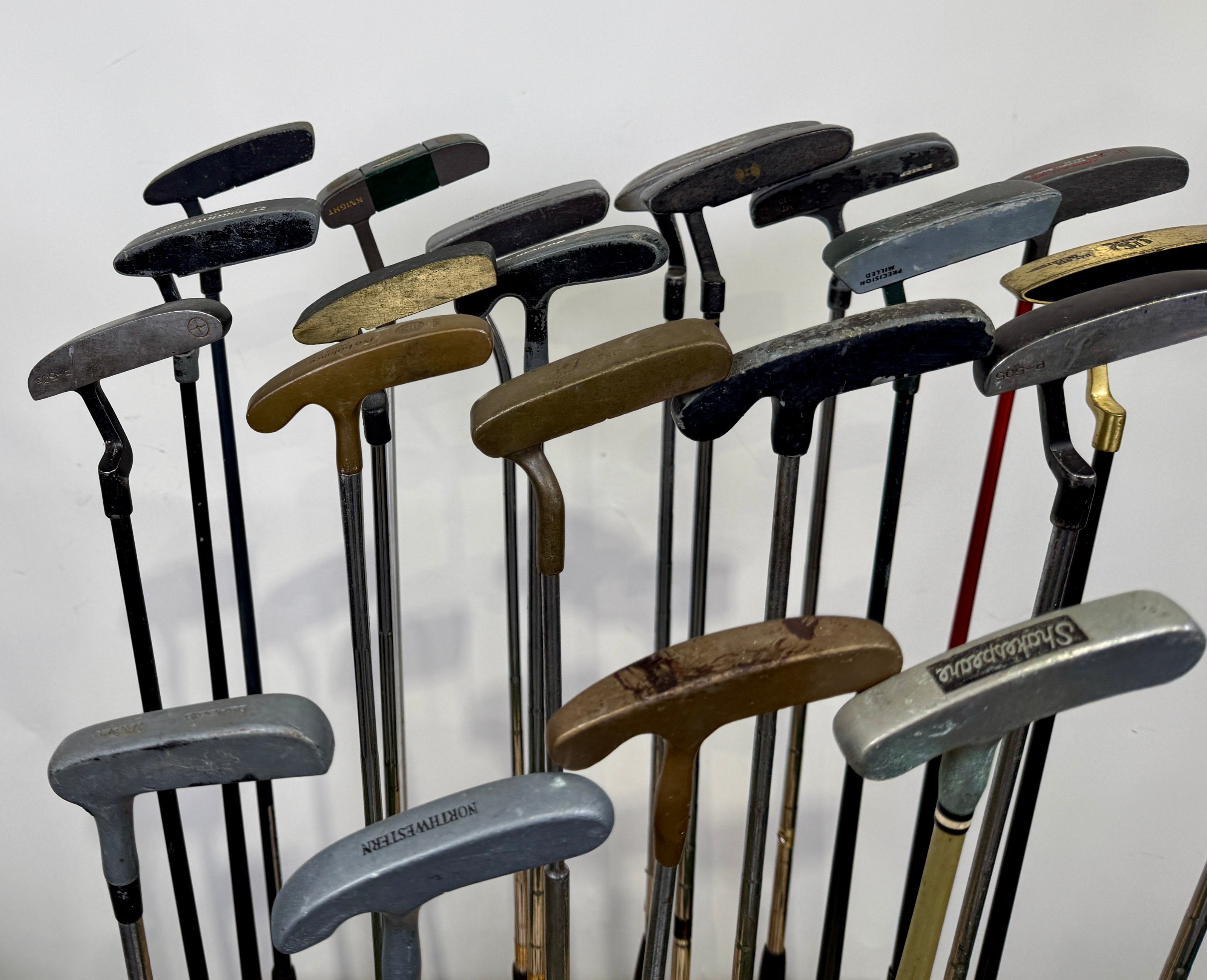 Wholesale Lot of 50 Golf Clubs - Putters Assorted Brands-Next Round