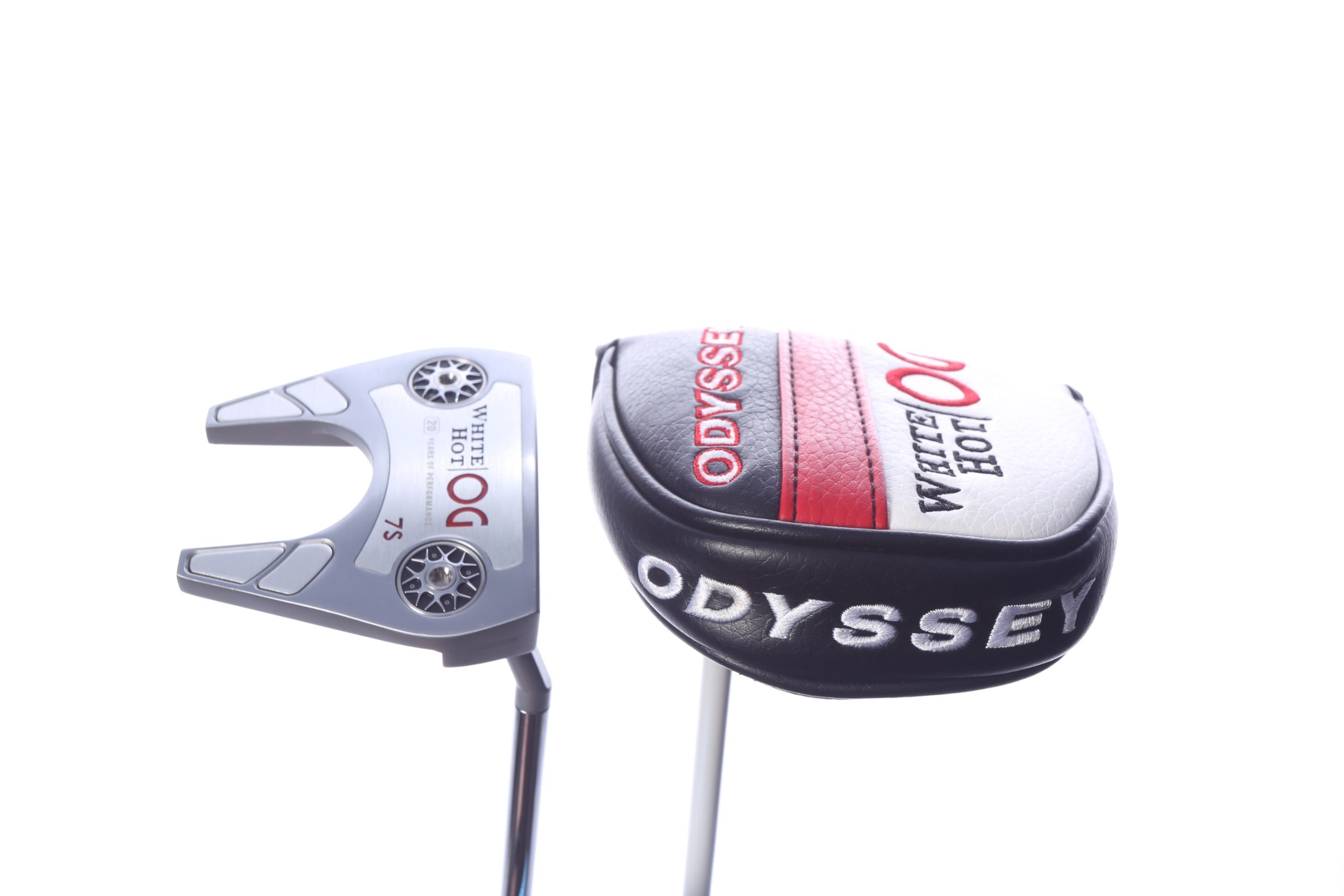 Used Odyssey White Hot OG 7S Stroke Lab Putter - Right-Handed - 35 in - Mallet-Next Round