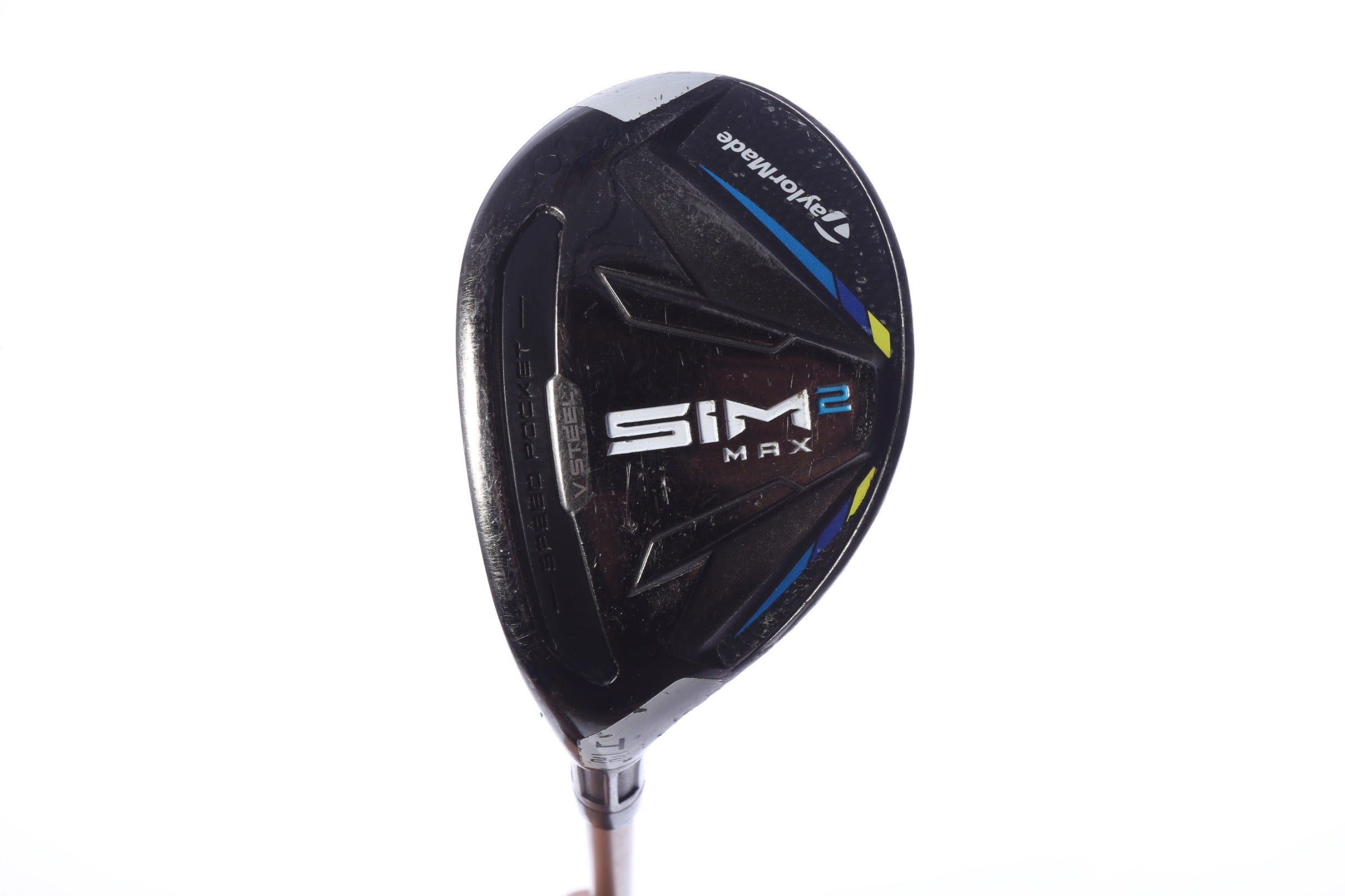 Used TaylorMade SIM2 MAX Rescue 4H Hybrid - Left-Handed - 22 Degrees - Stiff Flex-Next Round
