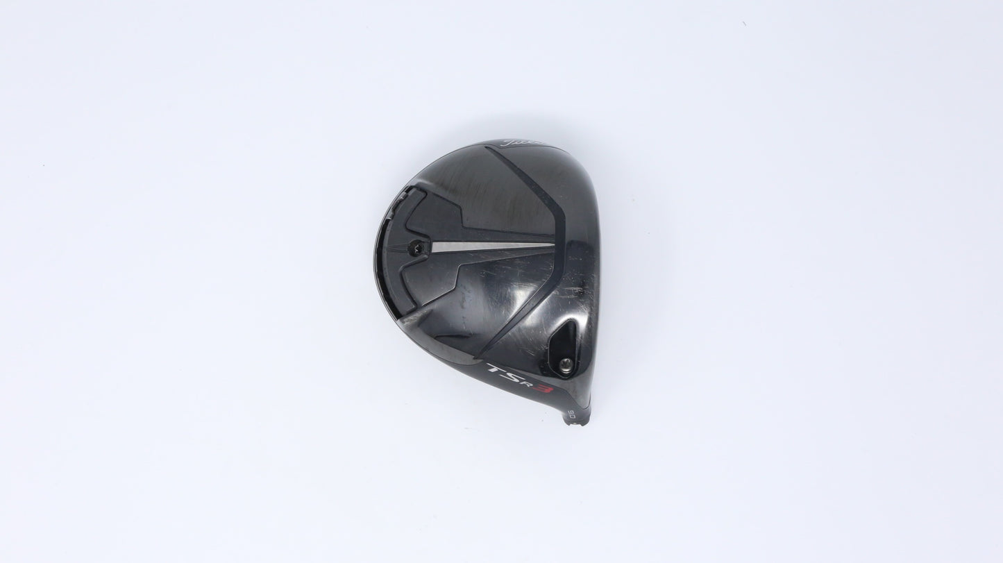 Used Titleist TSR3 Driver - HEAD ONLY - Right-Handed - 9 Degrees-Next Round