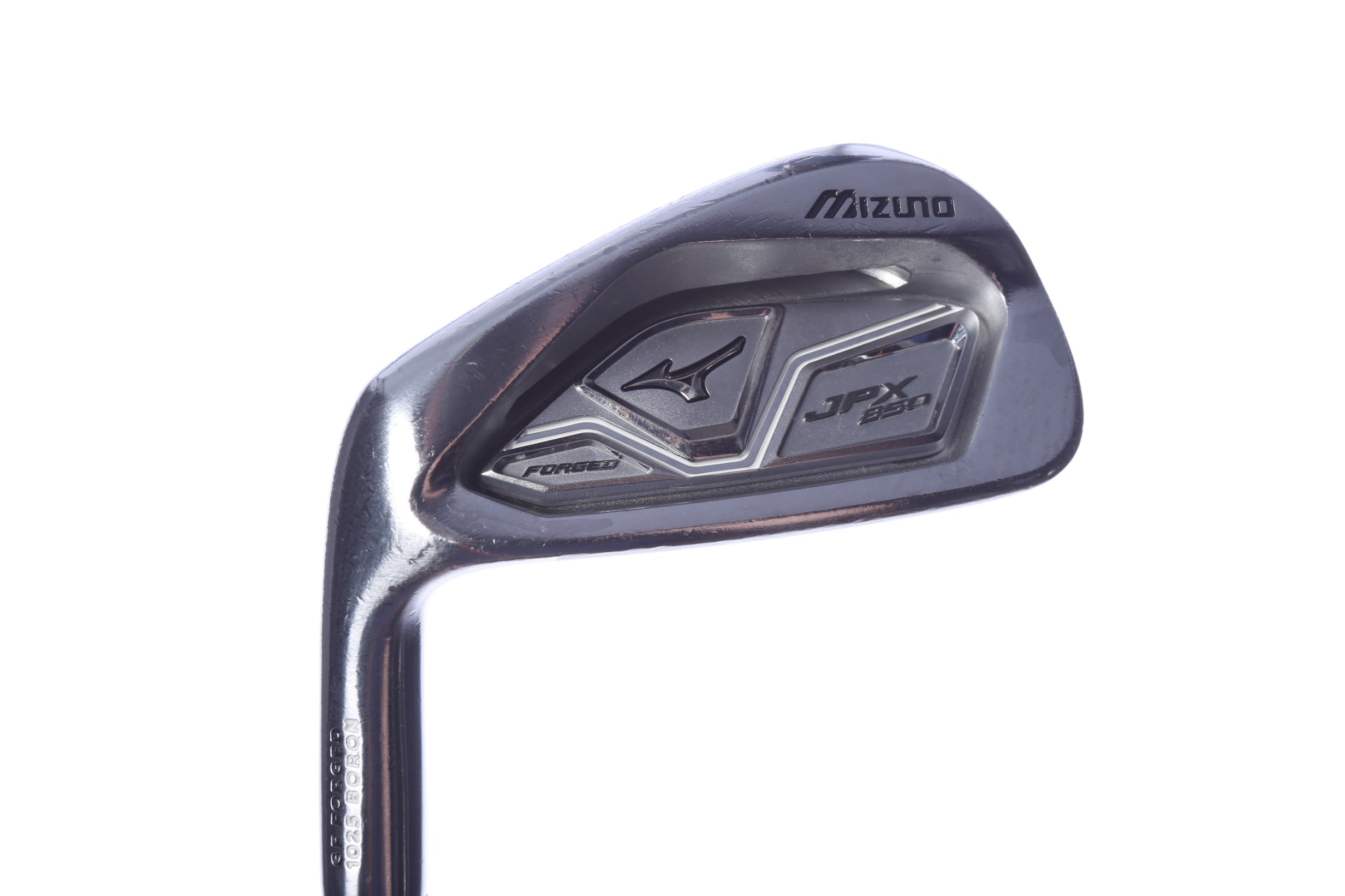 Used Mizuno JPX 850 Forged Single 7-Iron - Left-Handed - Stiff Flex-Next Round