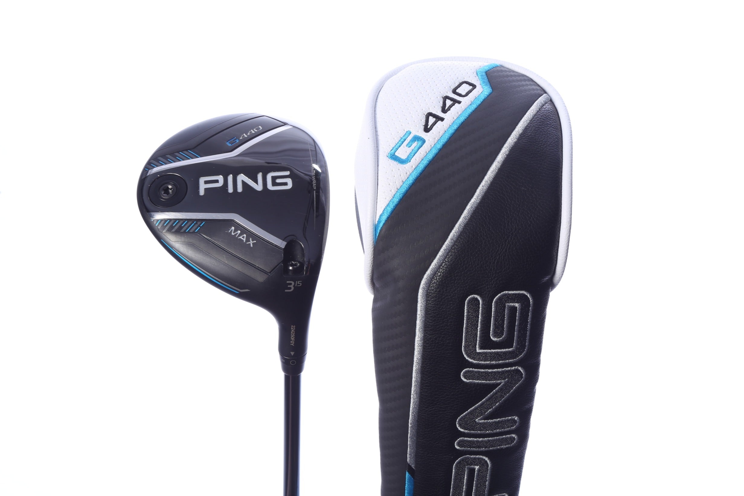 Used Ping G440 MAX 3-Wood - Right-Handed - 15 Degrees - Extra Stiff Flex