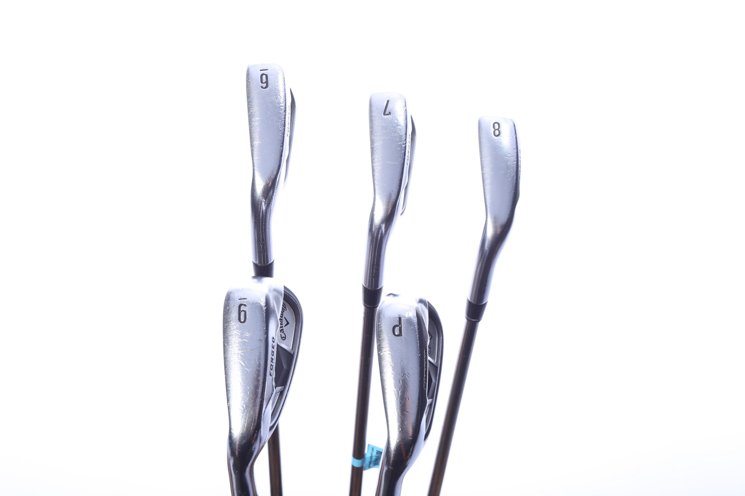 Used Callaway Apex 19 Iron Set - Left-Handed - 6-PW - Regular Flex