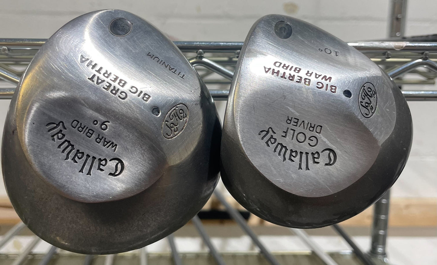 Wholesale Lot of 15 Golf Clubs - Callaway Big Bertha Warbird Drivers-Next Round