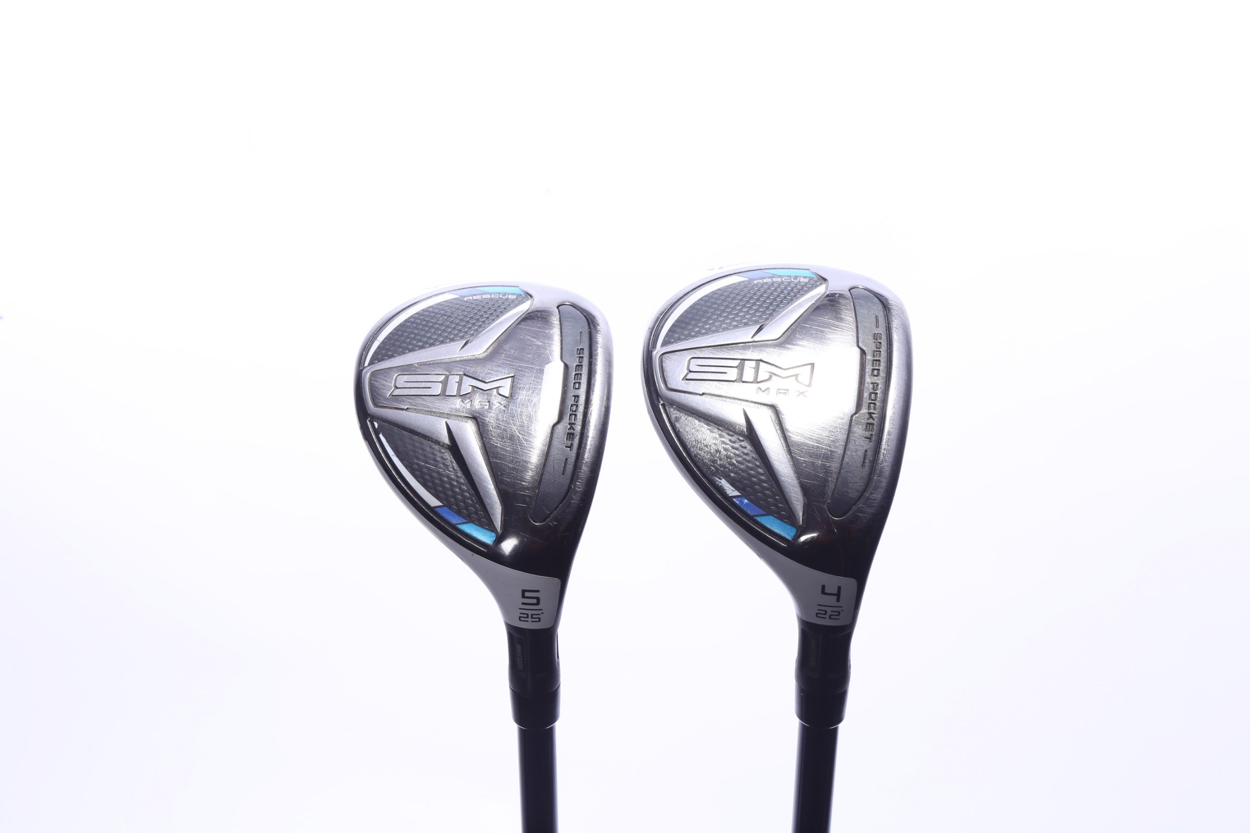 Used TaylorMade SIM MAX Hybrid Set - Right-Handed - 4H, 5H - Seniors Flex-Next Round