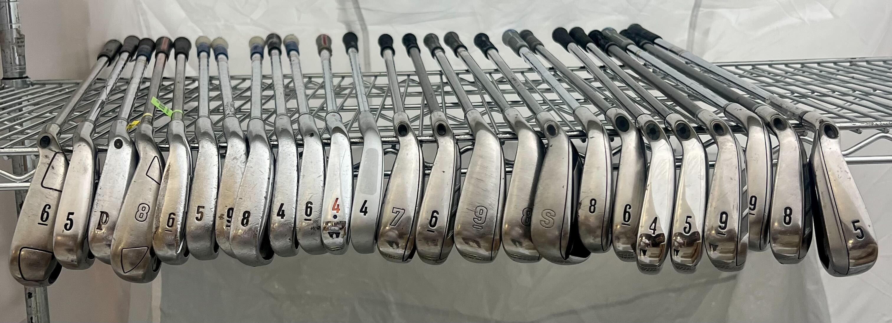 Wholesale Lot of 25 Golf Clubs - Premium Callaway Single Irons-Next Round