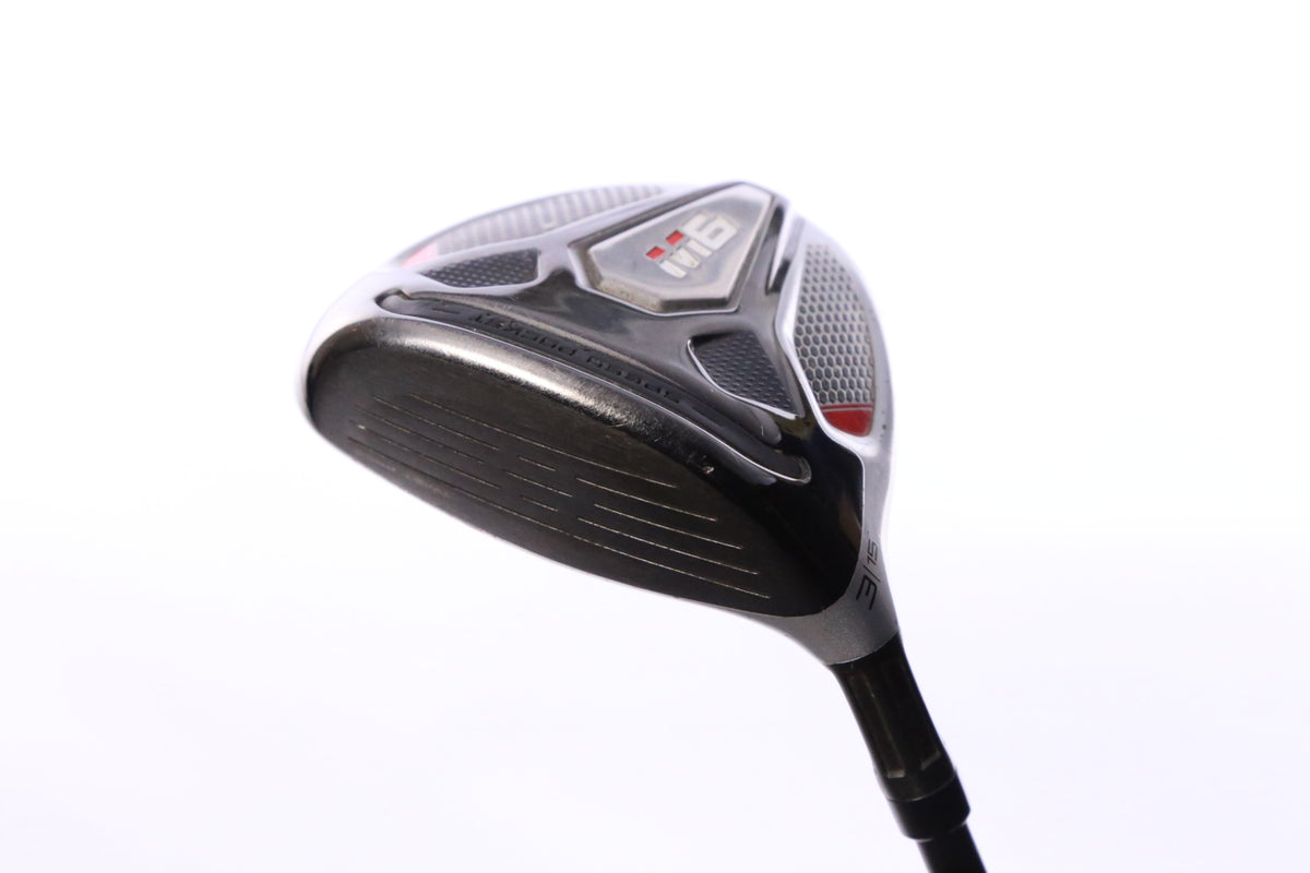 Used TaylorMade M6 3-Wood - Left-Handed - 15 Degrees - Stiff Flex-Next Round