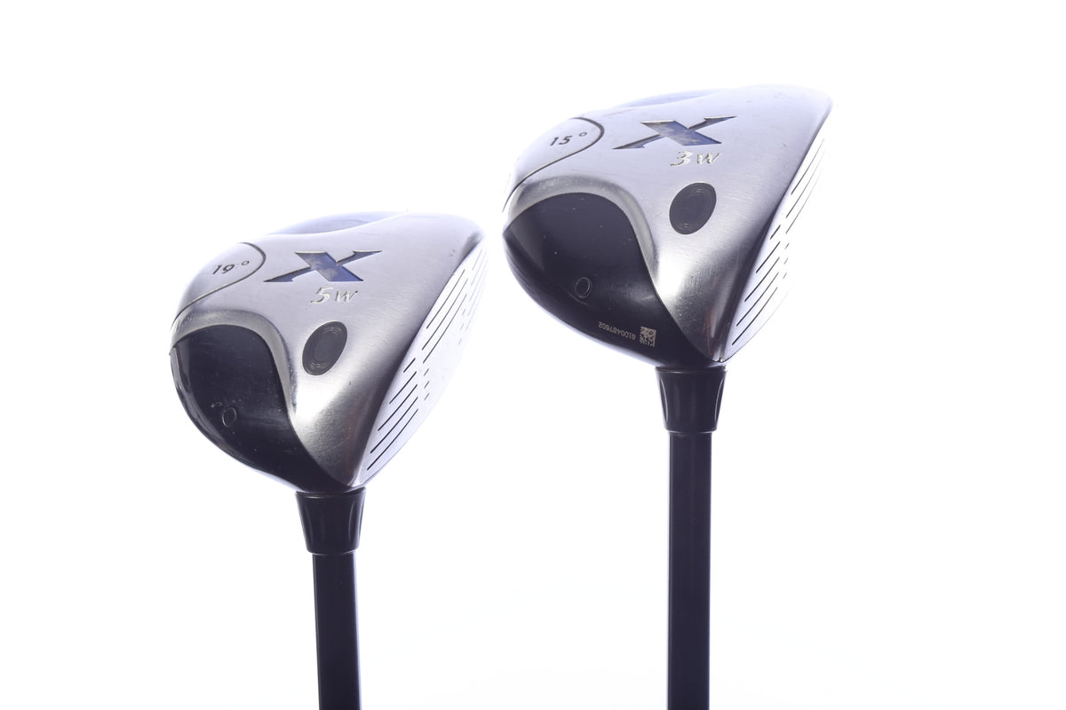 Used Callaway X Wood Set - Right-Handed - 3W, 5W - Stiff Flex