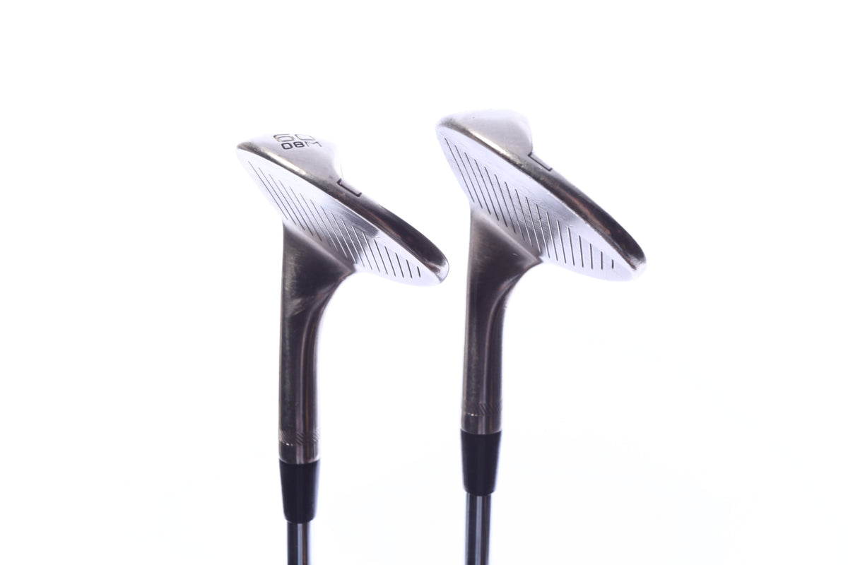 Used Titleist Vokey SM8 Brushed Steel Wedge Set - Right-Handed - 56*, 60* - Wedge Flex