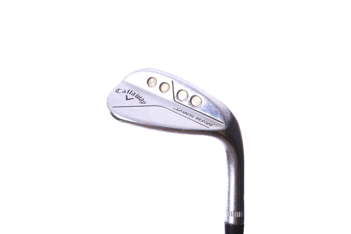 Used Callaway JAWS Raw Chrome Sand Wedge - Right-Handed - 56 Degrees - Wedge Flex-Next Round