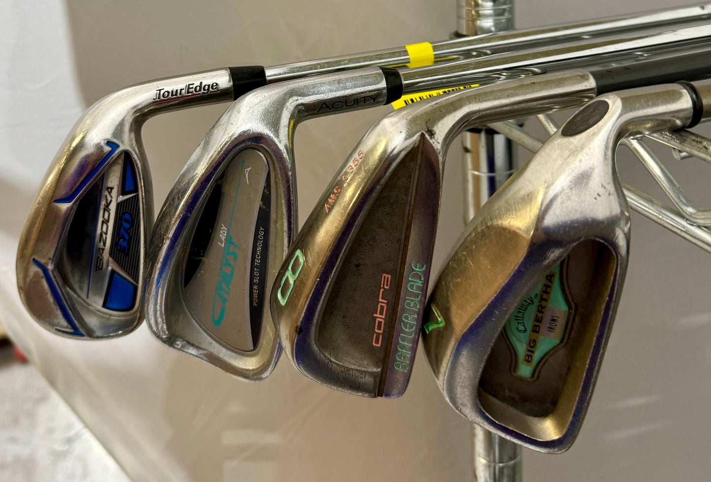 Wholesale Lot of 50 Golf Clubs - Assorted Irons-Next Round