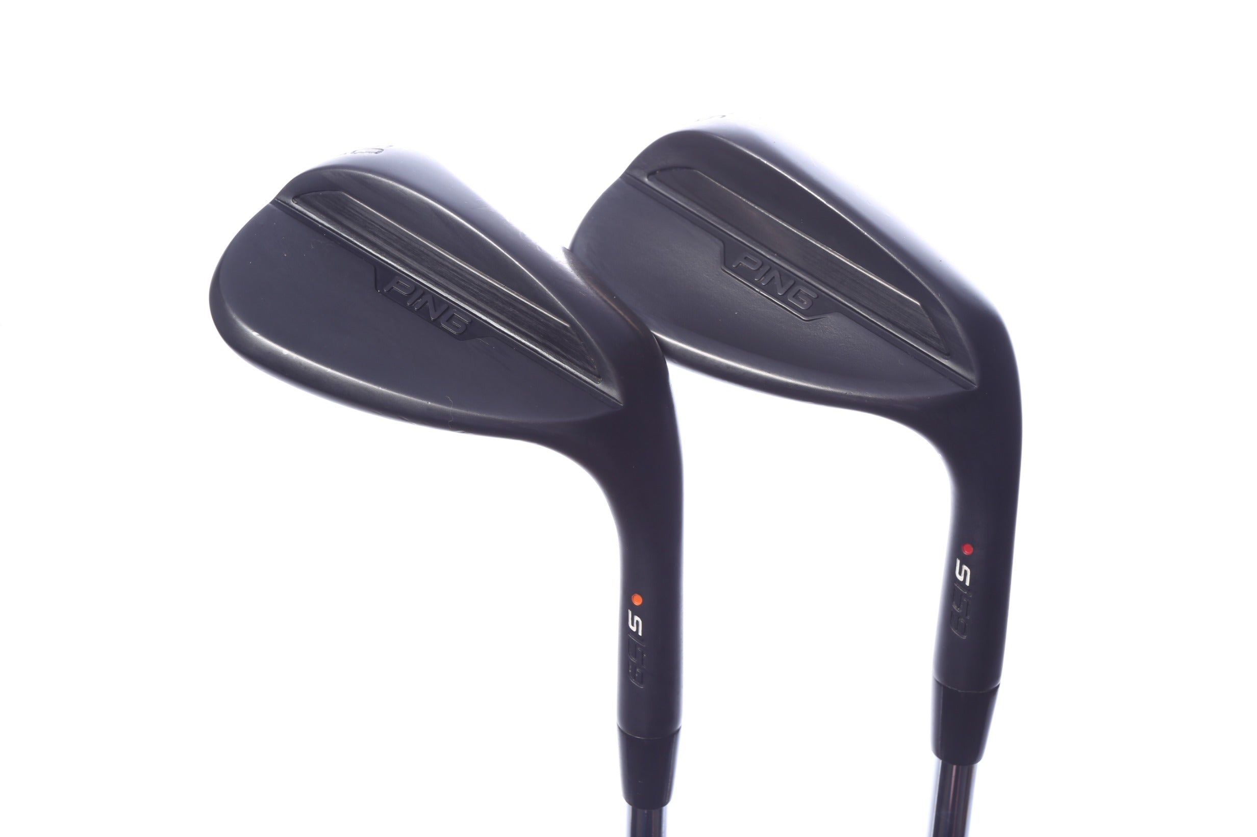 Used Ping s159 Midnight Wedge Set - Right-Handed - 56*, 60* - Stiff Flex-Next Round