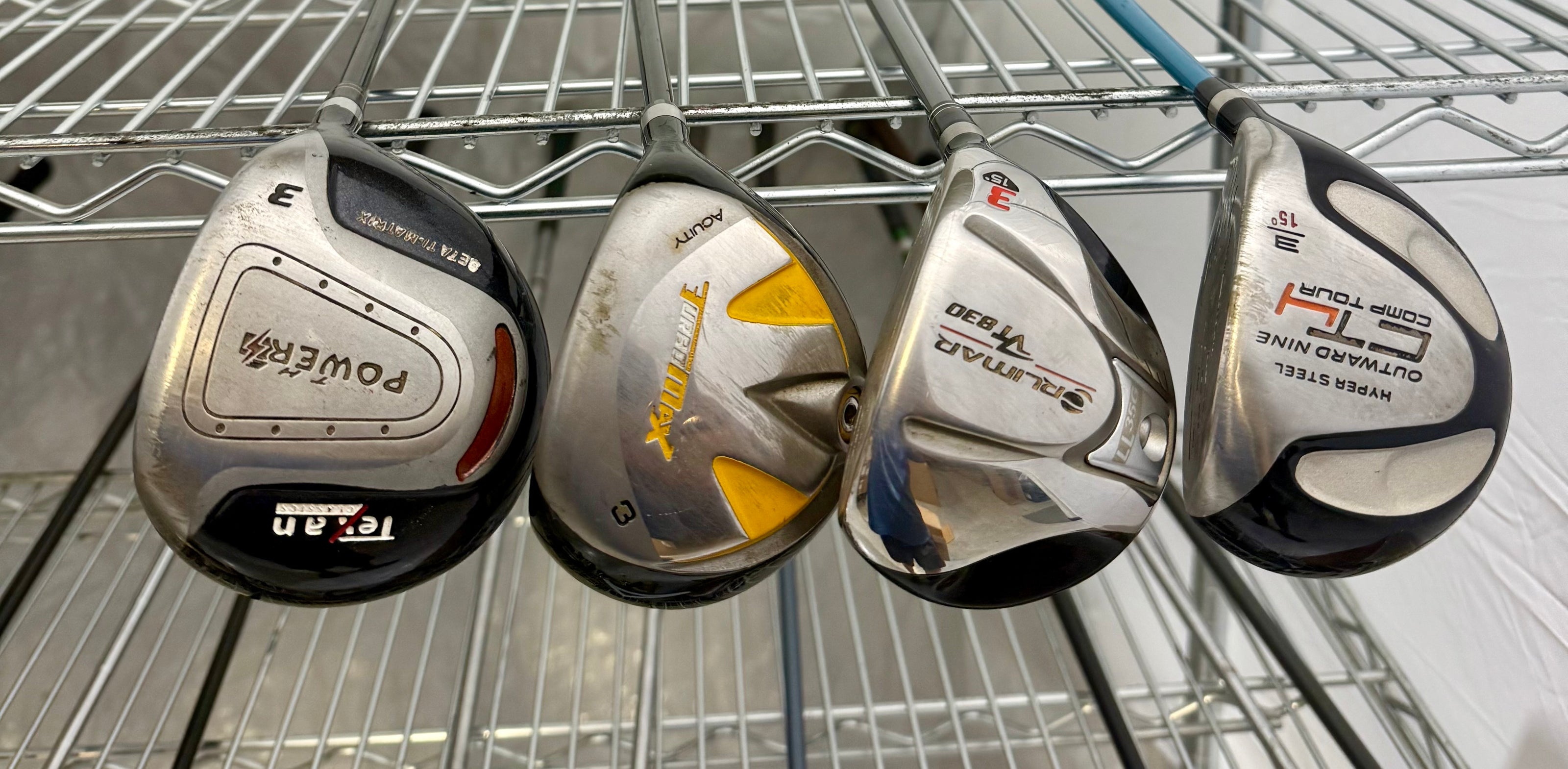 Wholesale Lot of 40 Golf Clubs - Assorted Fairway Woods-Next Round