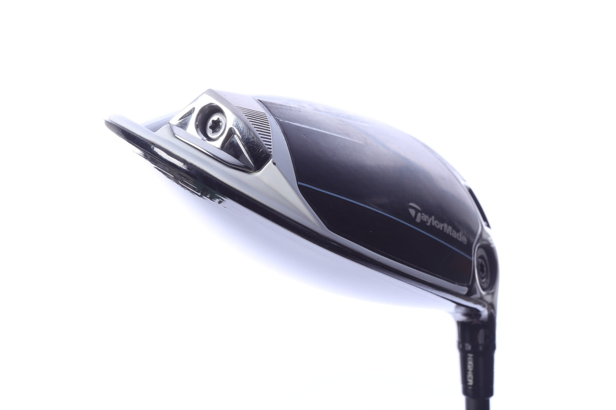Used TaylorMade Qi10 MAX Cobalt Blue Designer Series Driver - 9 Degrees - Stiff Flex Project X Hzrdus - Right-Handed