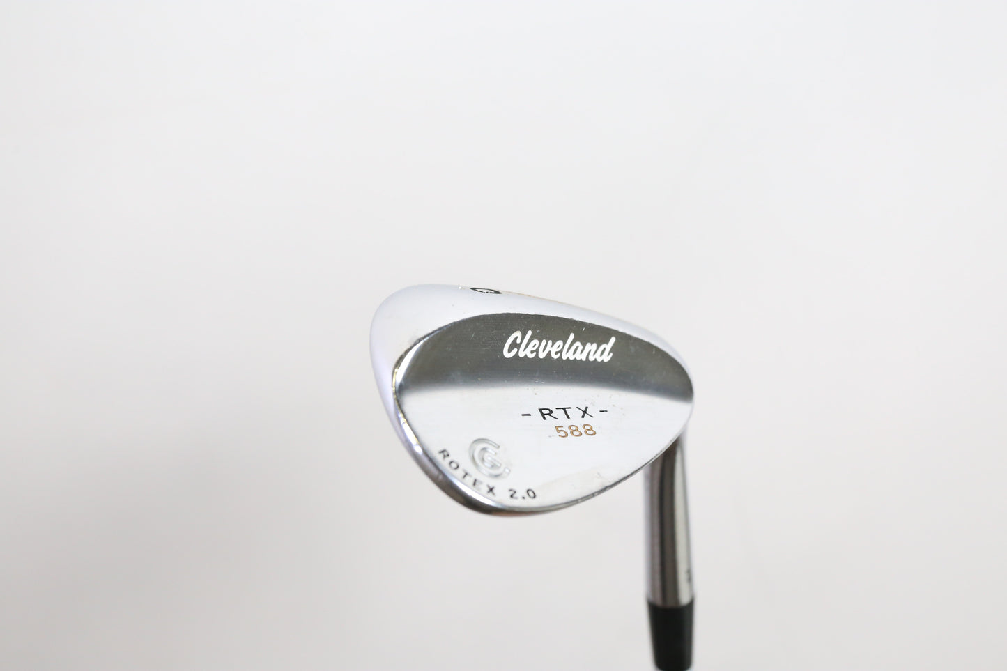 Used Cleveland 588 RTX 2.0 Blade Satin Sand Wedge - Right-Handed - 60 Degrees - Stiff Flex