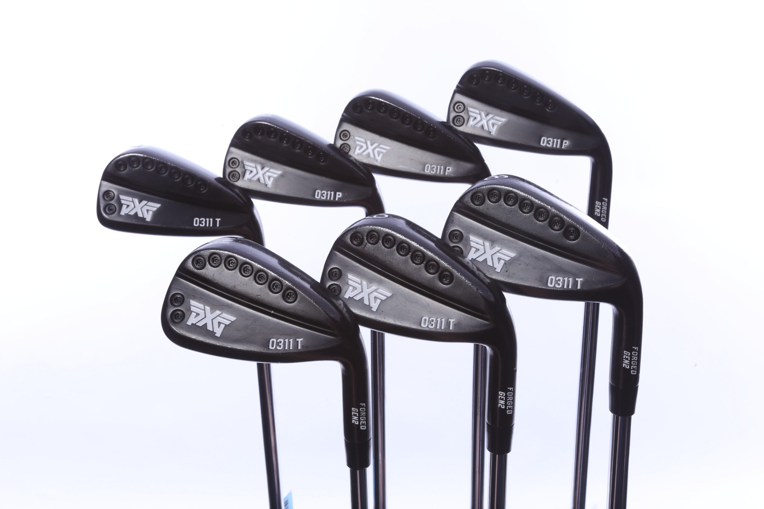 Used PXG 0311T Gen 2 Xtreme Dark Iron Set - Right-Handed - 4-PW - Stiff Flex-Next Round